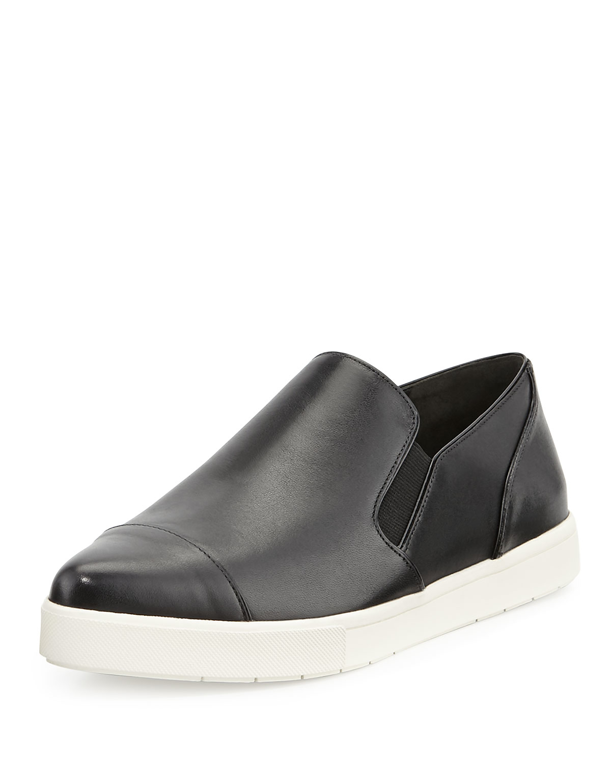 Vince Leather Paeyer Pointy-toe Sneaker 