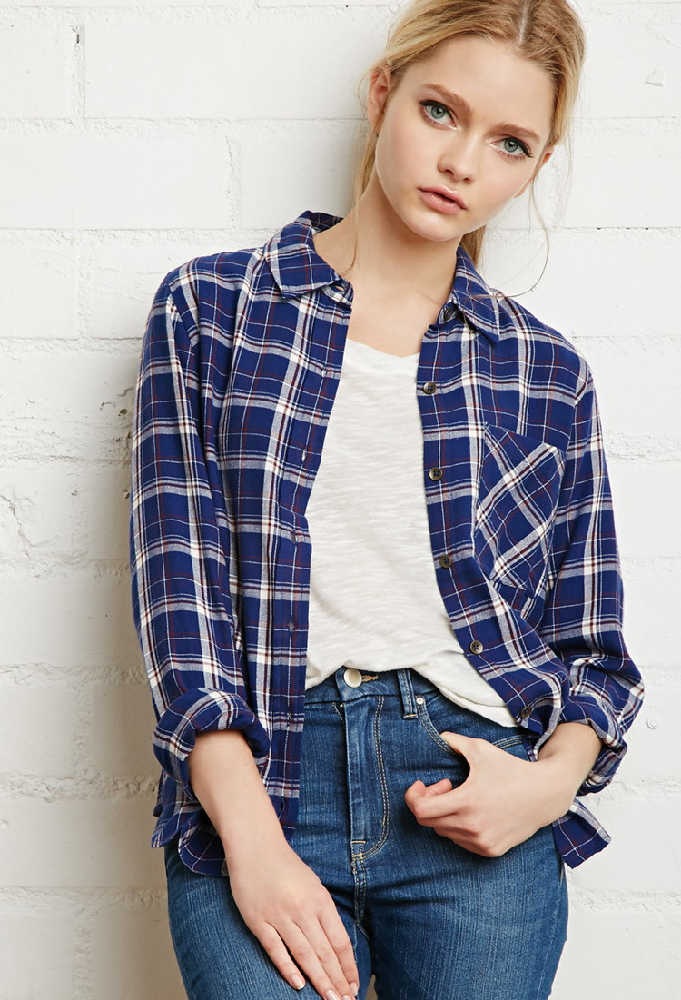 plaid shirts forever 21
