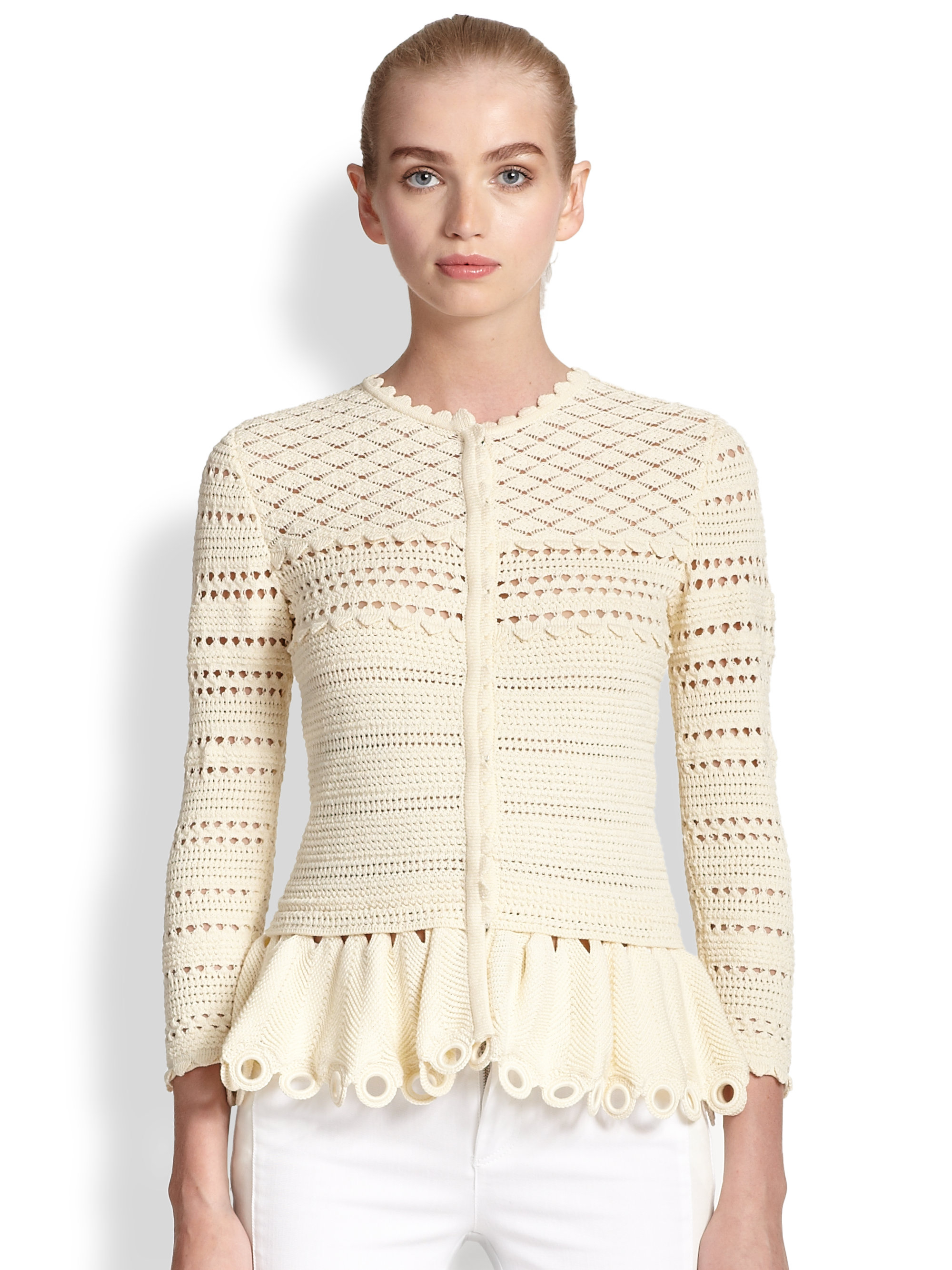 alexander mcqueen cardigan