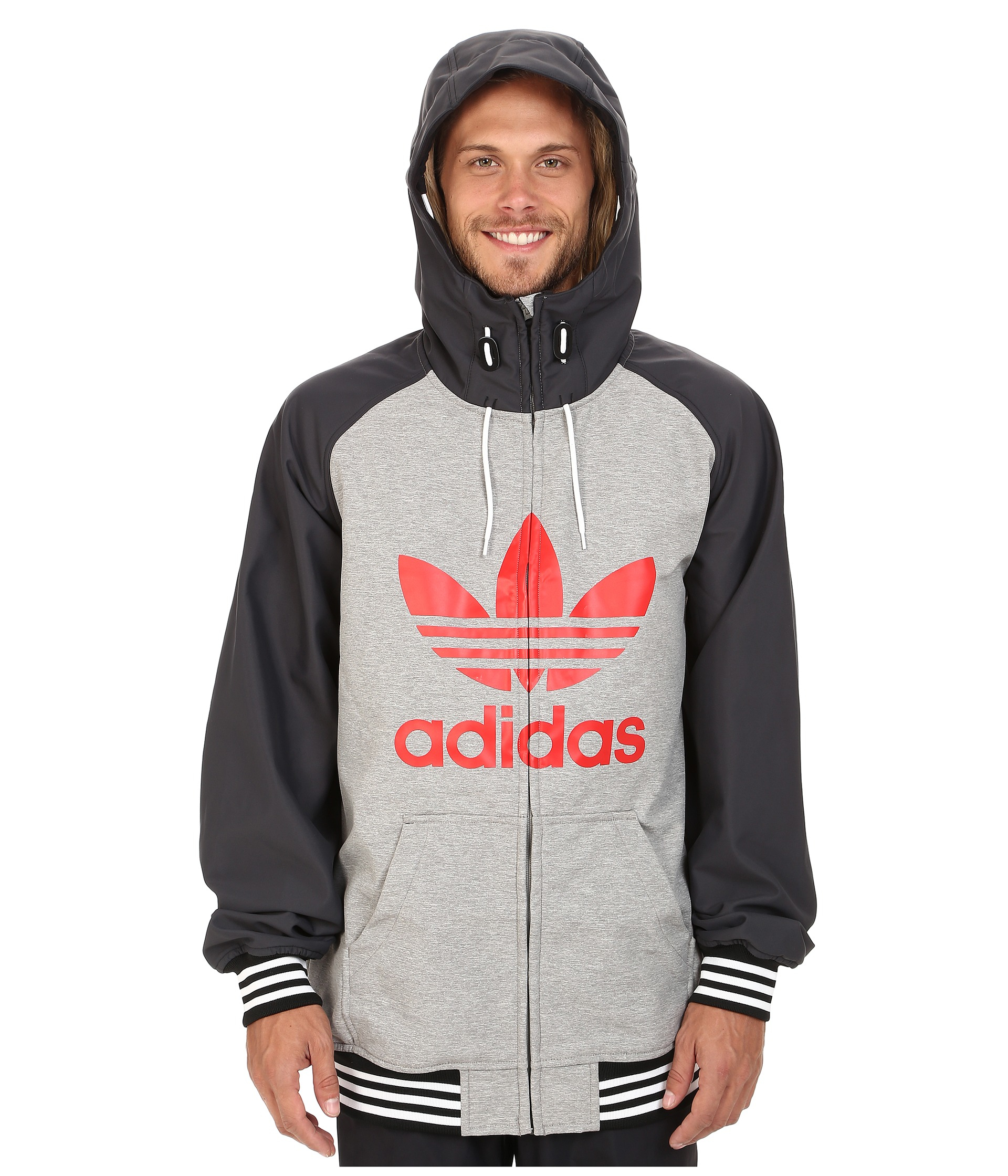 adidas Greeley Soft Shell Jacket in Carbon (Black) for Men - Lyst