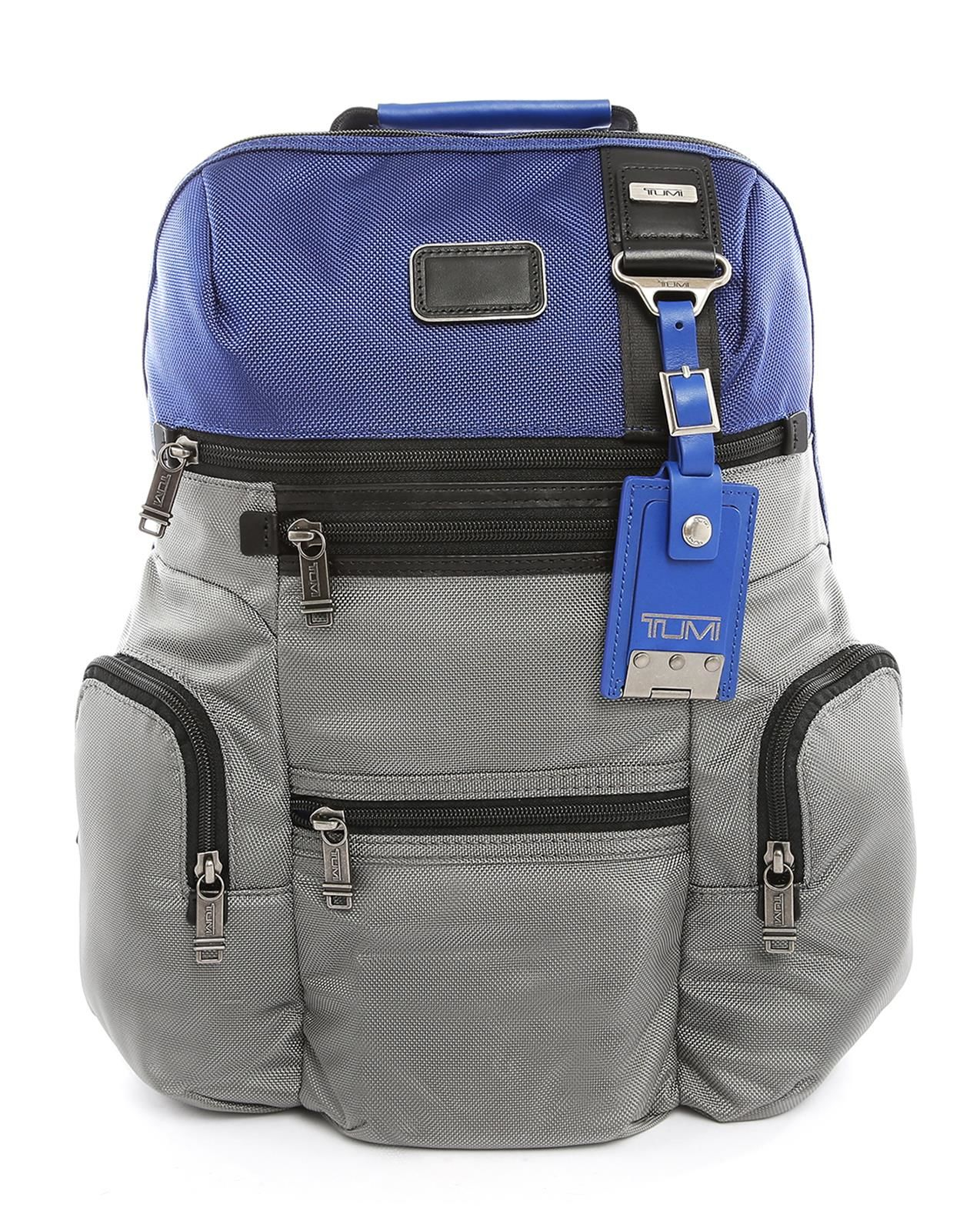 Tumi Grey Knox Alpha Bravo Backpack in Gray for Men (grey) Lyst