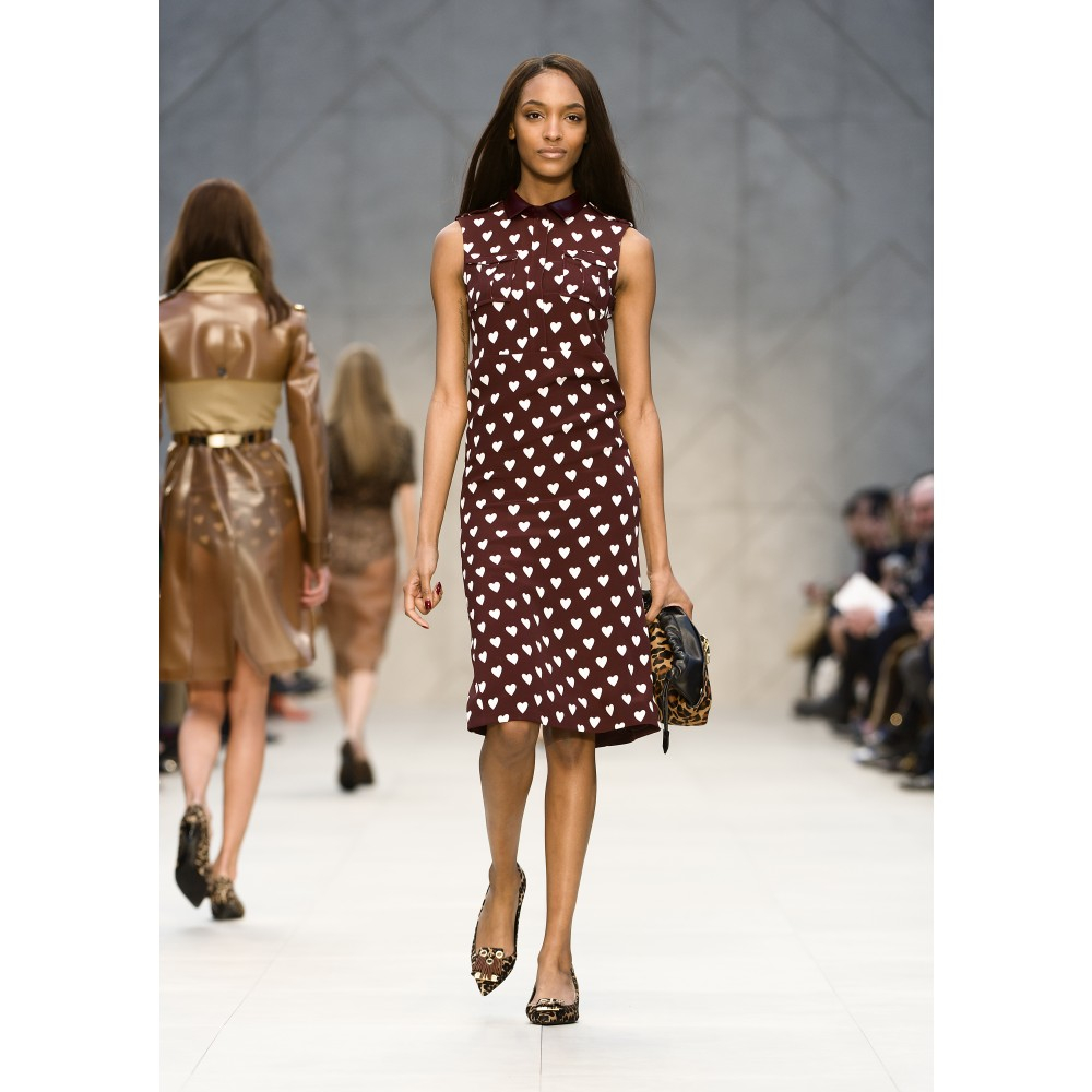 burberry heart dress