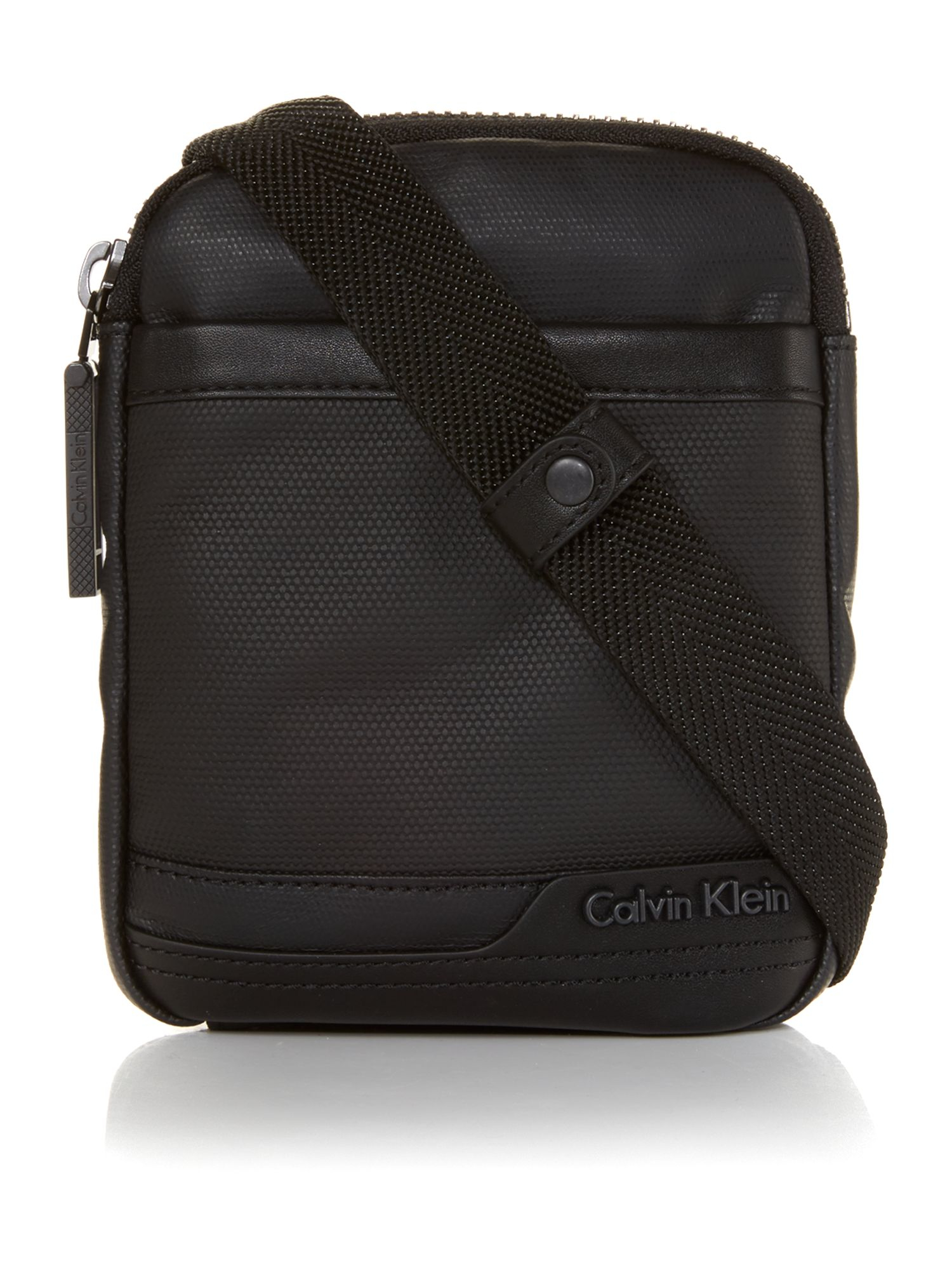 Calvin klein Metro Mini Cross Body Bag in Black for Men | Lyst