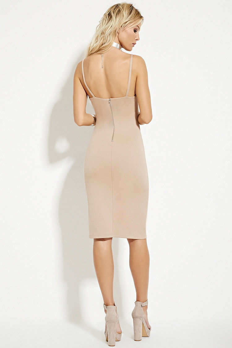 tan dress forever 21