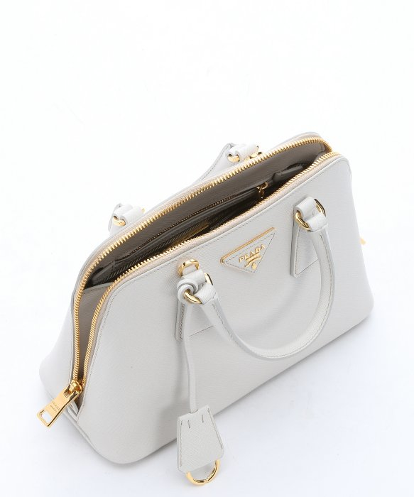 Prada White Saffiano Leather \u0026#39;promenade\u0026#39; Mini Crossbody Bag in ... Prada White Saffiano Leather \u0026#39;promenade\u0026#39; Mini Crossbody Bag in ...