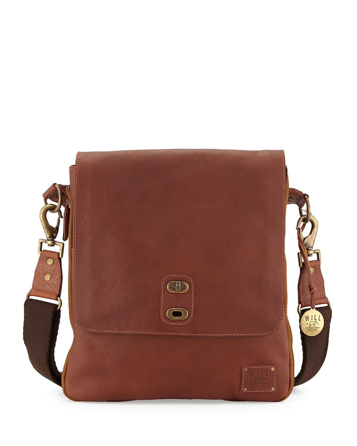 men's crossbody satchel bag