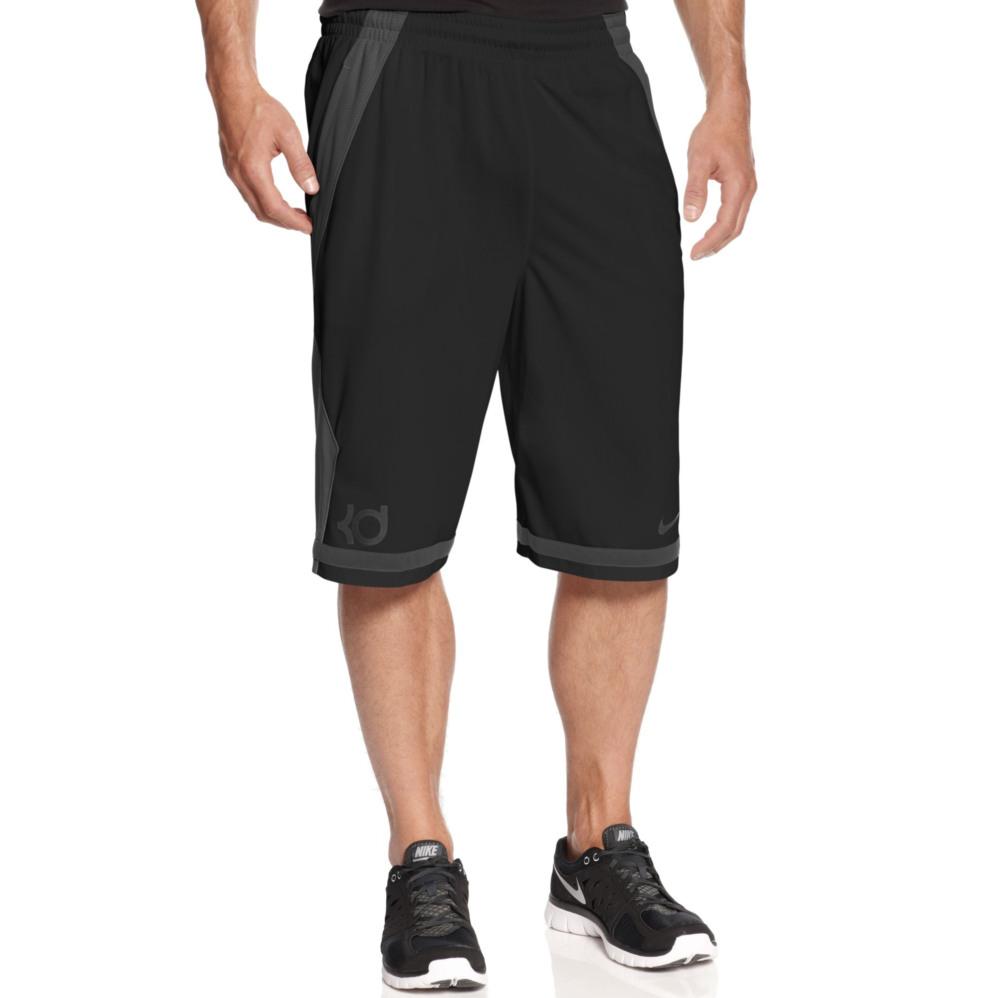 black kd shorts