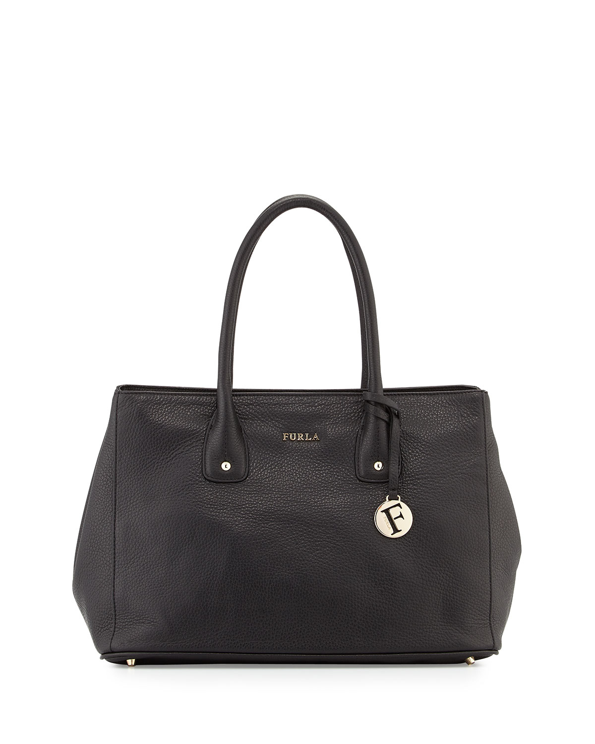 Furla Serena Medium Leather Tote Bag in Onyx (Black) Lyst