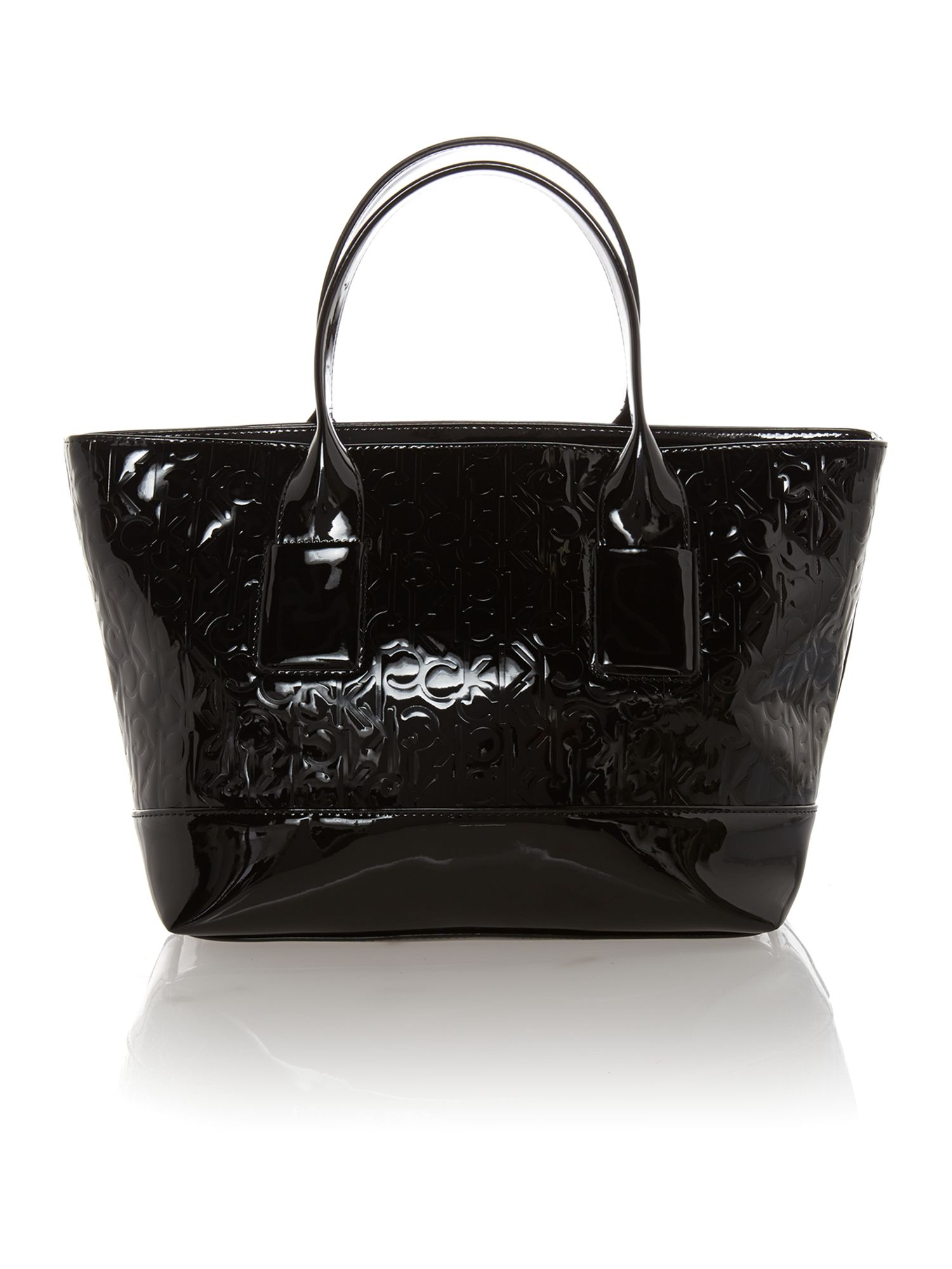 black calvin klein tote bag