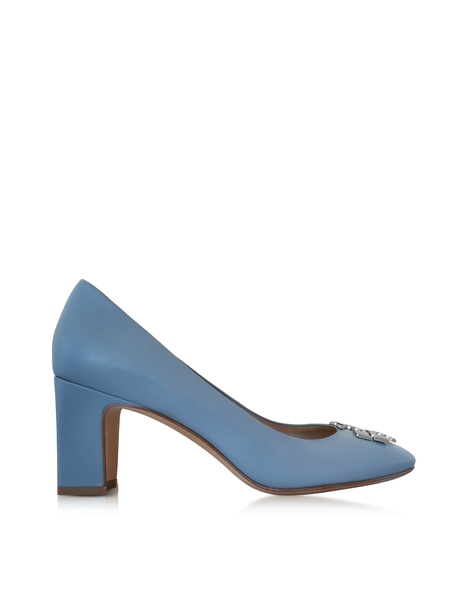 tory burch blue pumps