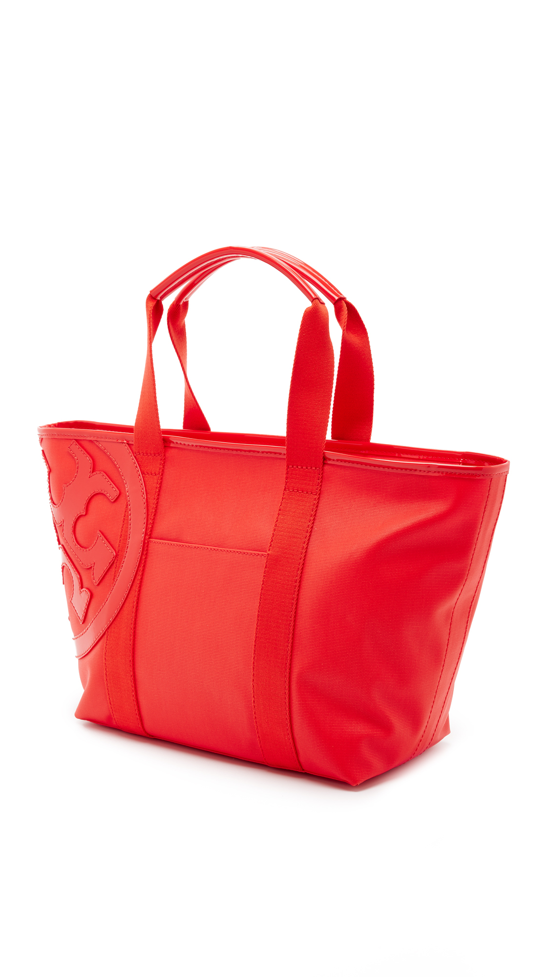 Tory Burch Canvas Tote Bag - Red Totes, Handbags - WTO544037