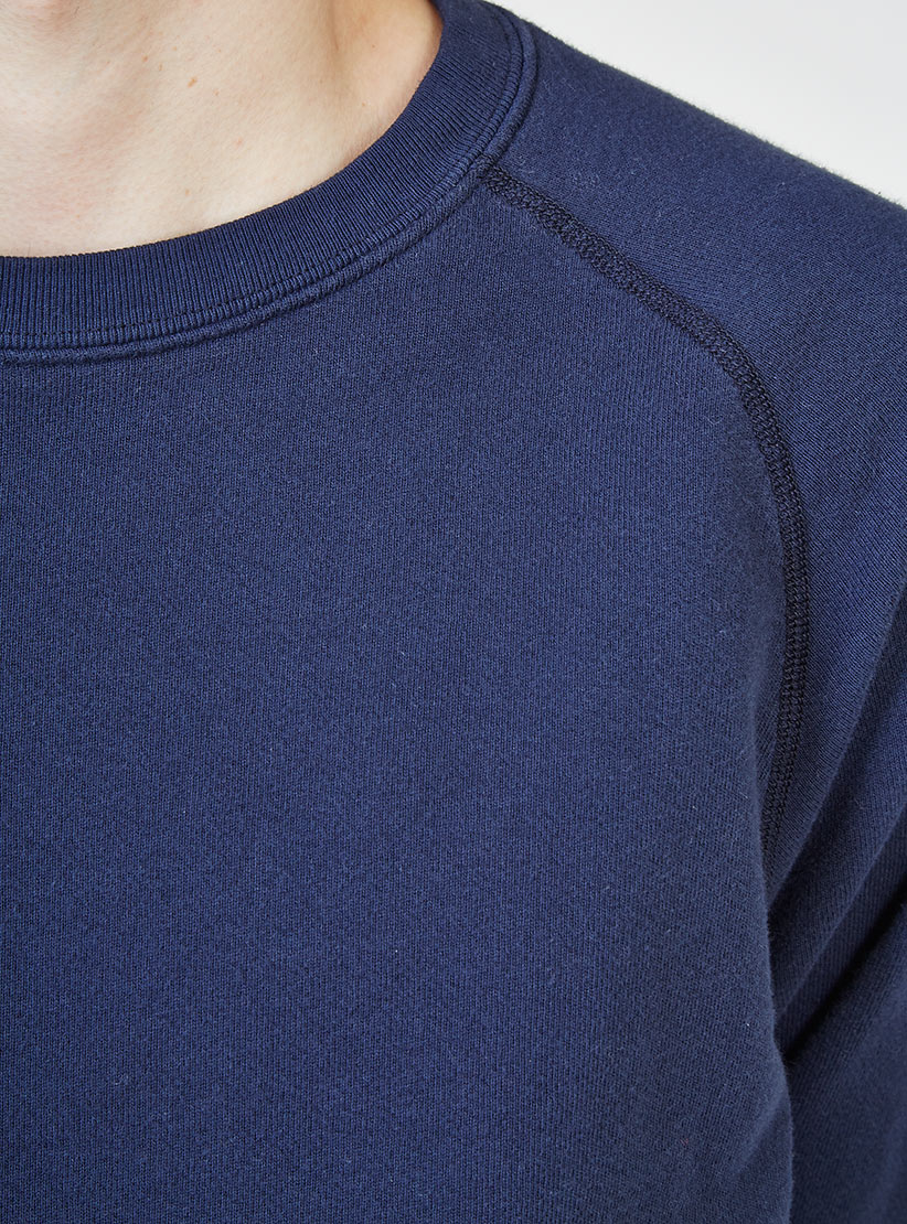 Velva Sheen Cotton Cn Freedom Sweatshirt Navy in Blue for Men Lyst