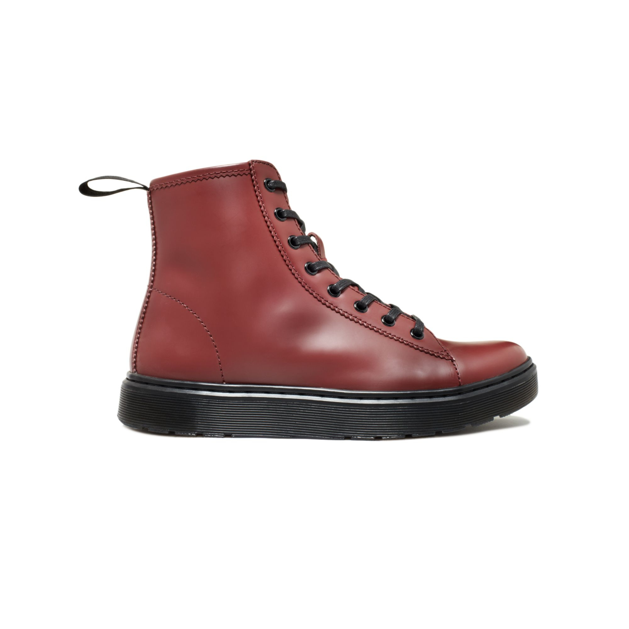 Dr. Martens Mayer Lace To Toe Boots in Cherry Red (Red) for Men - Lyst