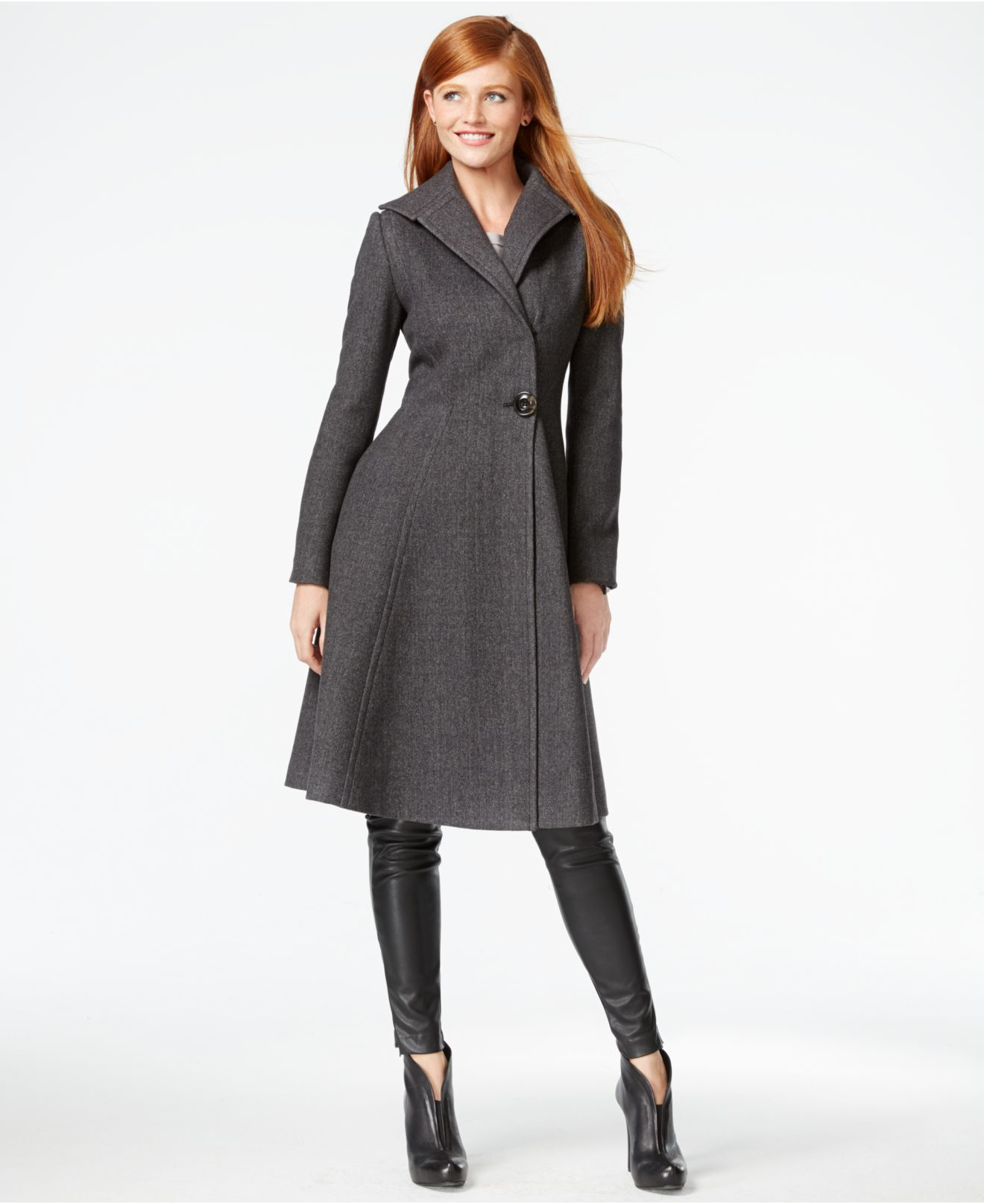 Vera wang wool coat Outlet