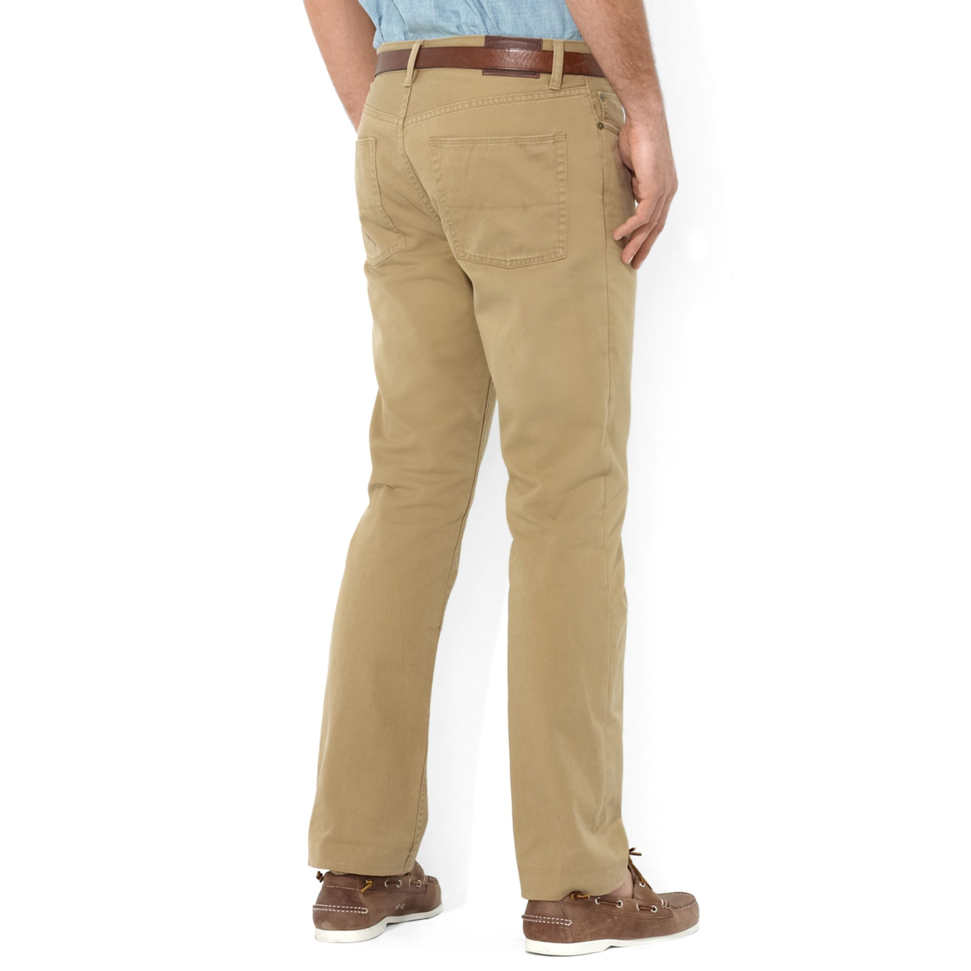 polo khaki jeans