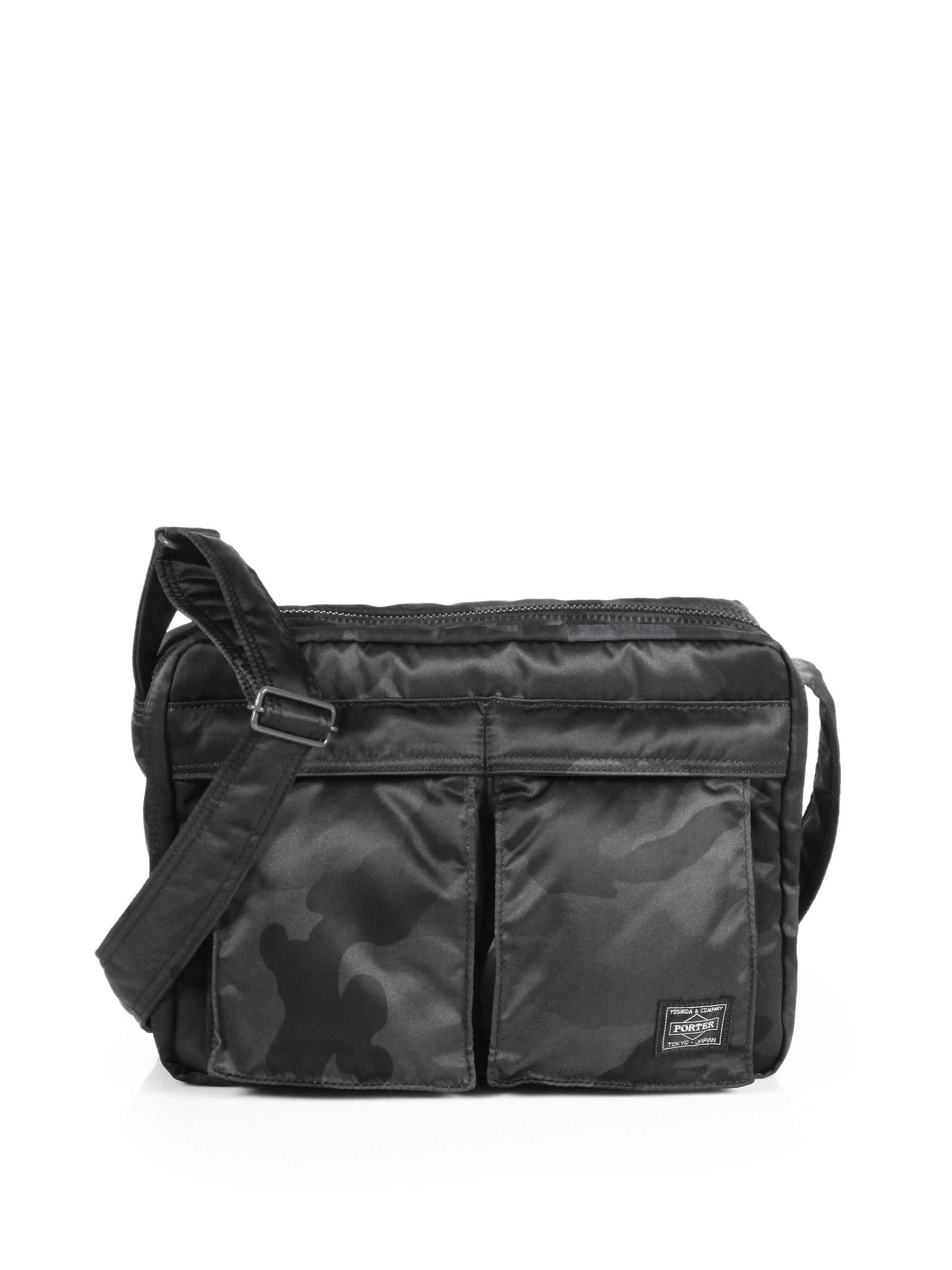 Porter Camo Shoulder Bag in Black for Men Lyst