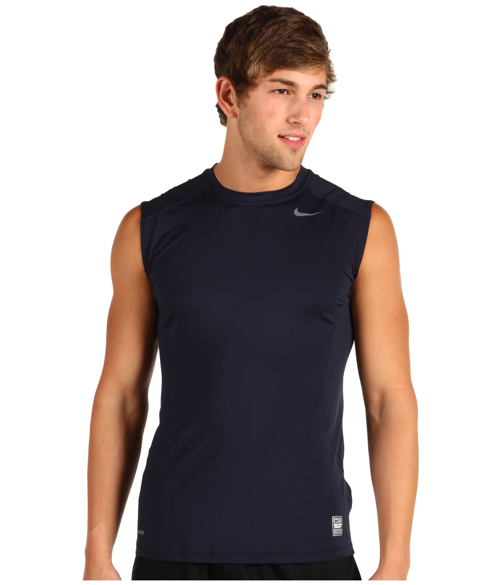 nike men's pro combat compression sleeveless
