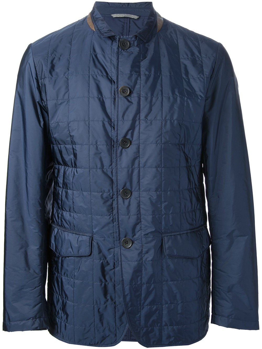 canali quilted jacket