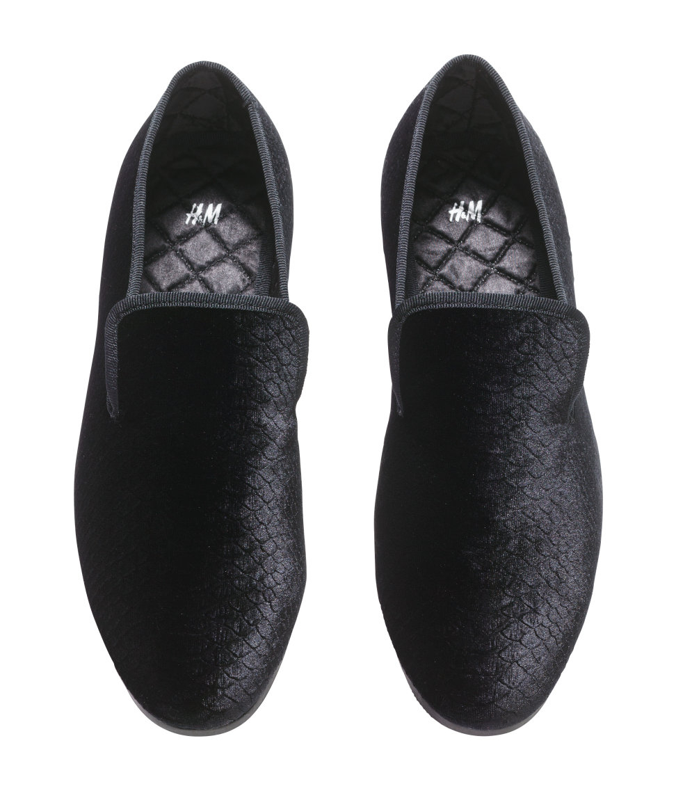 velvet loafers for h m velvet loafers in black for lyst velvet loafers for h m velvet loafers in black for lyst