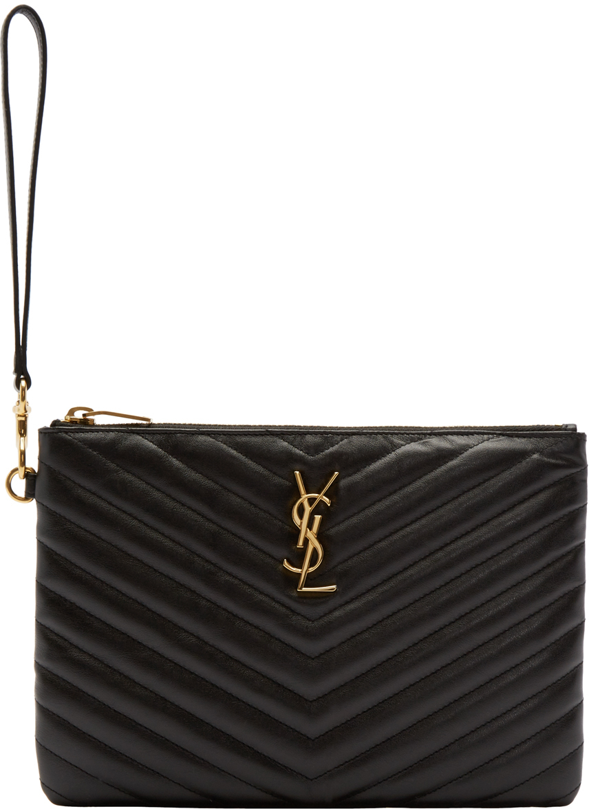 saint laurent zip pouch