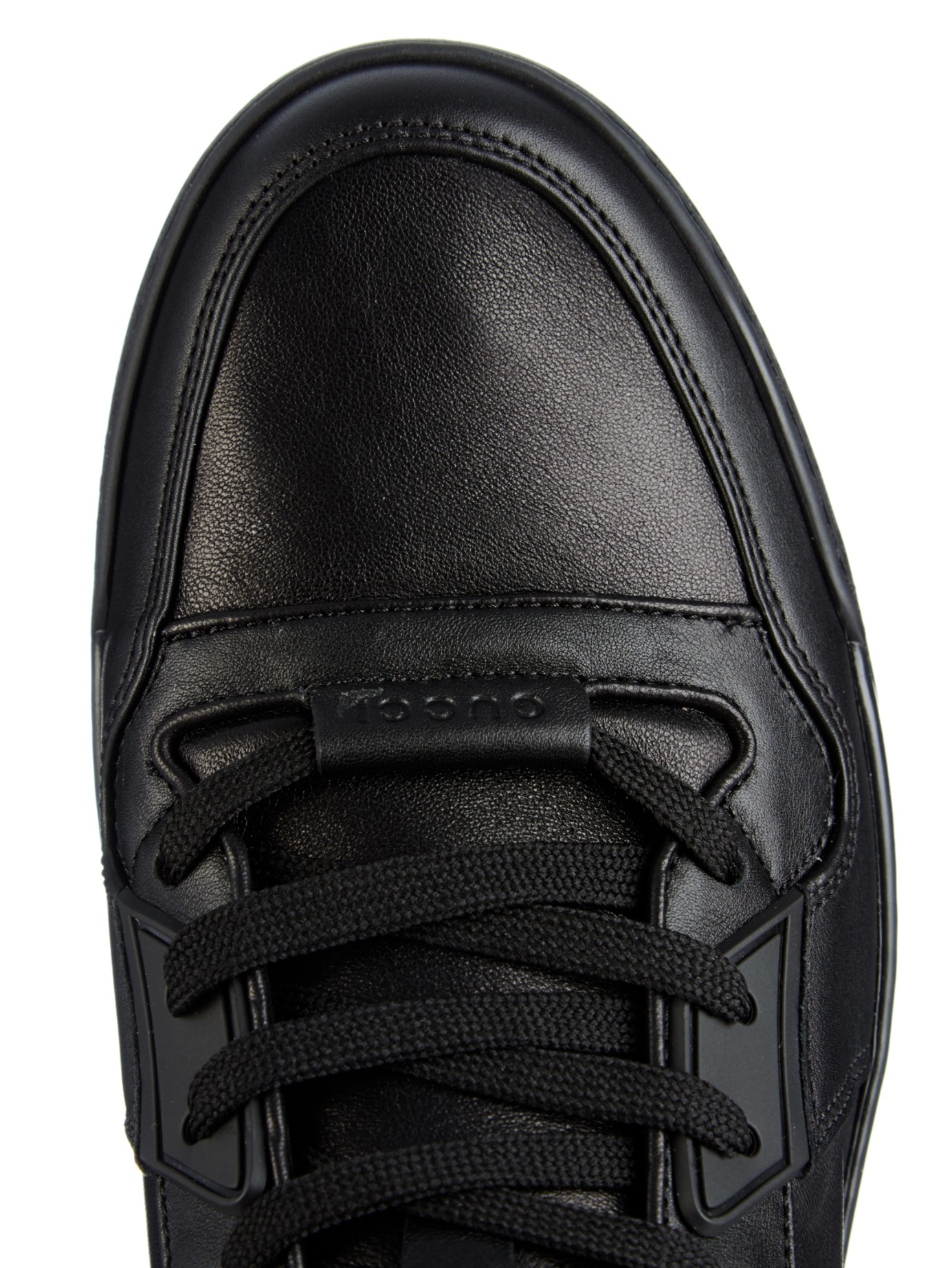 Gucci High-Top Leather Sneakers in Black for Men | Lyst