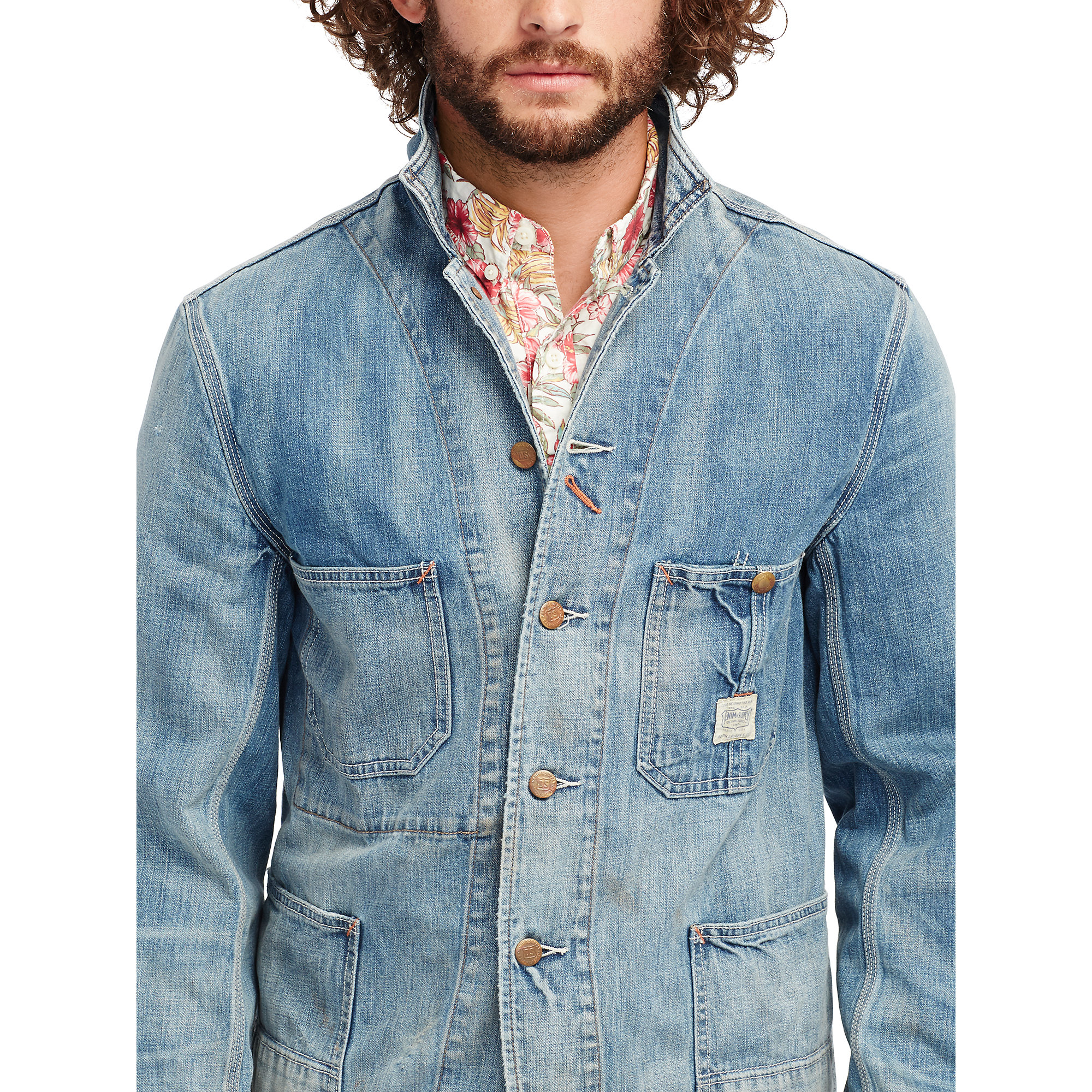 Denim & Supply Ralph Lauren Denim Chore Jacket in Blue for Men | Lyst