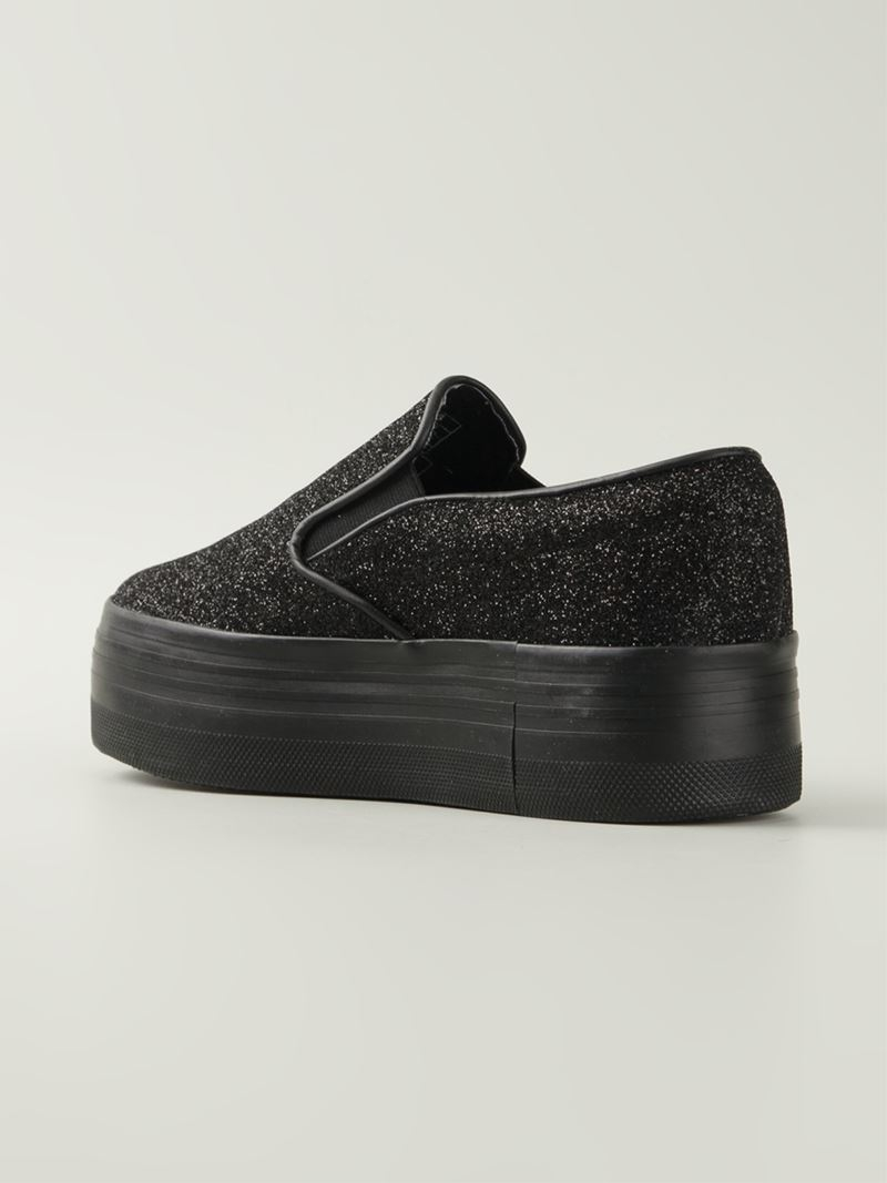 jeffrey campbell b2school platform sneakers