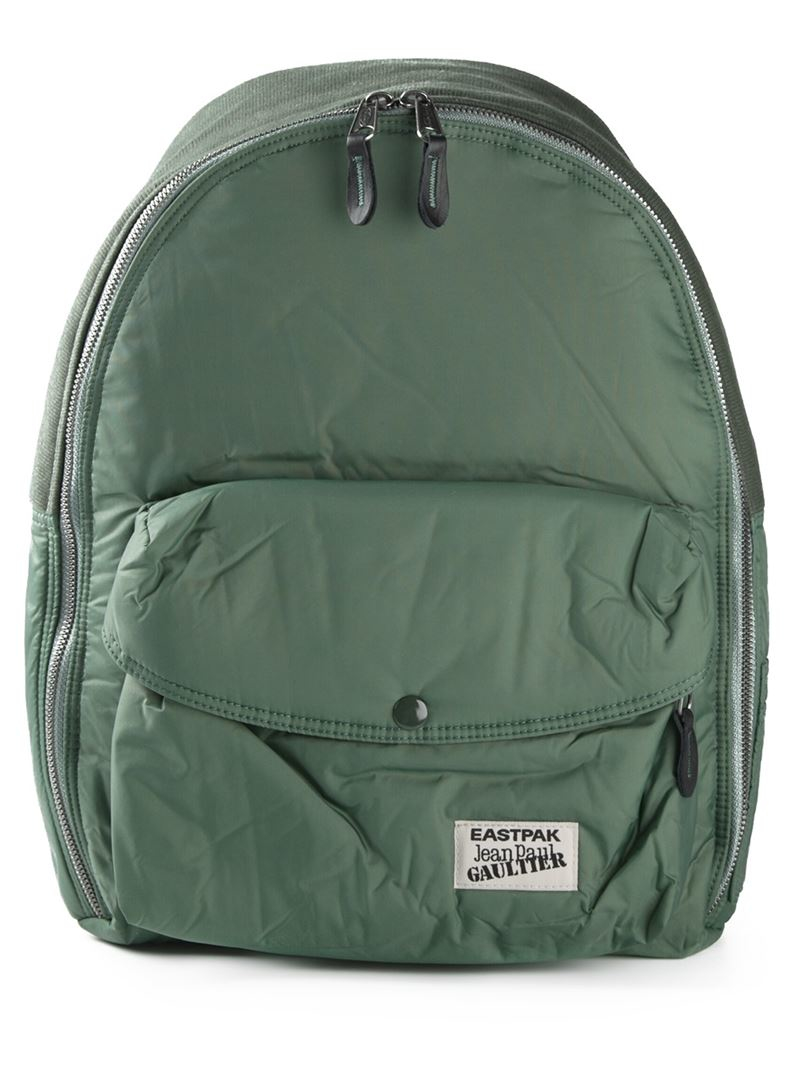 Eastpak X Jean Paul Gaultier 'Bomber' Backpack in Green for Men Lyst
