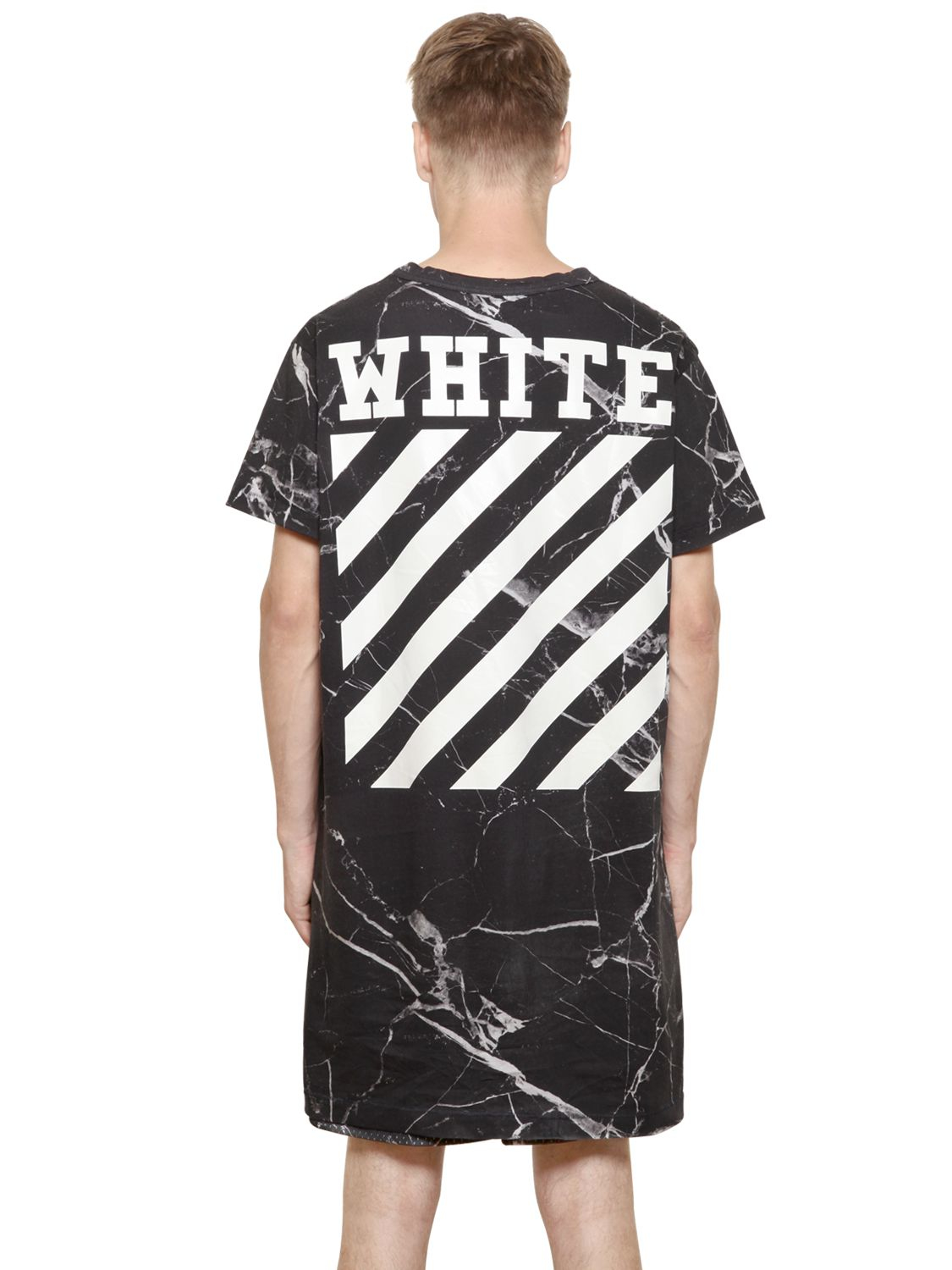 Off white t shirt yoox