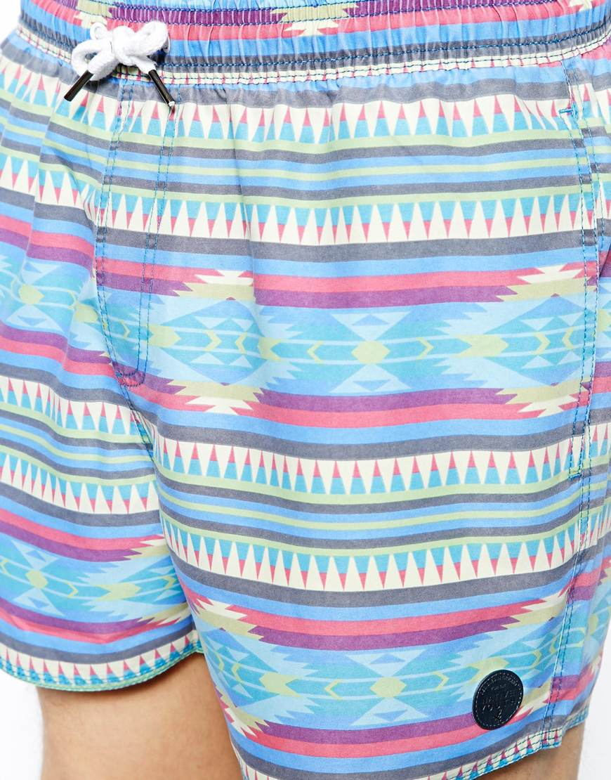 aztec swim trunks