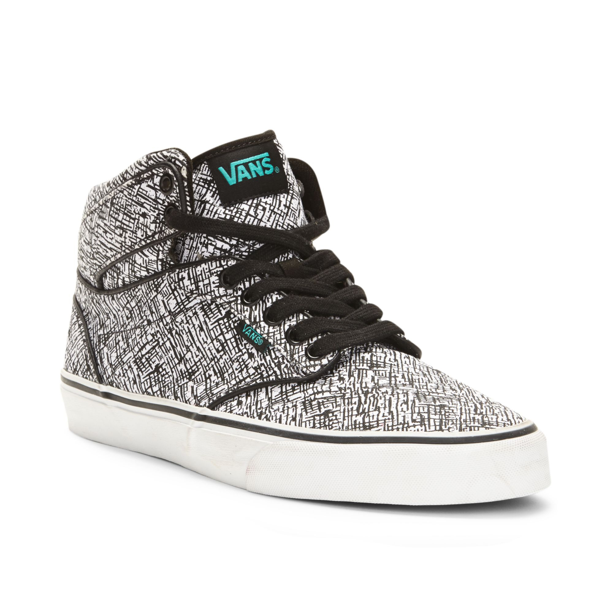 Vans Canvas Atwood Hi Sneakers in Black for Men Lyst