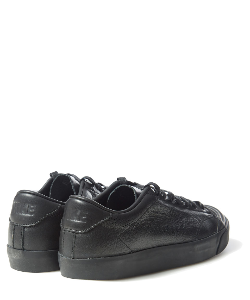 Nike Black Leather All Court 2 Low Top Trainers | Lyst Australia