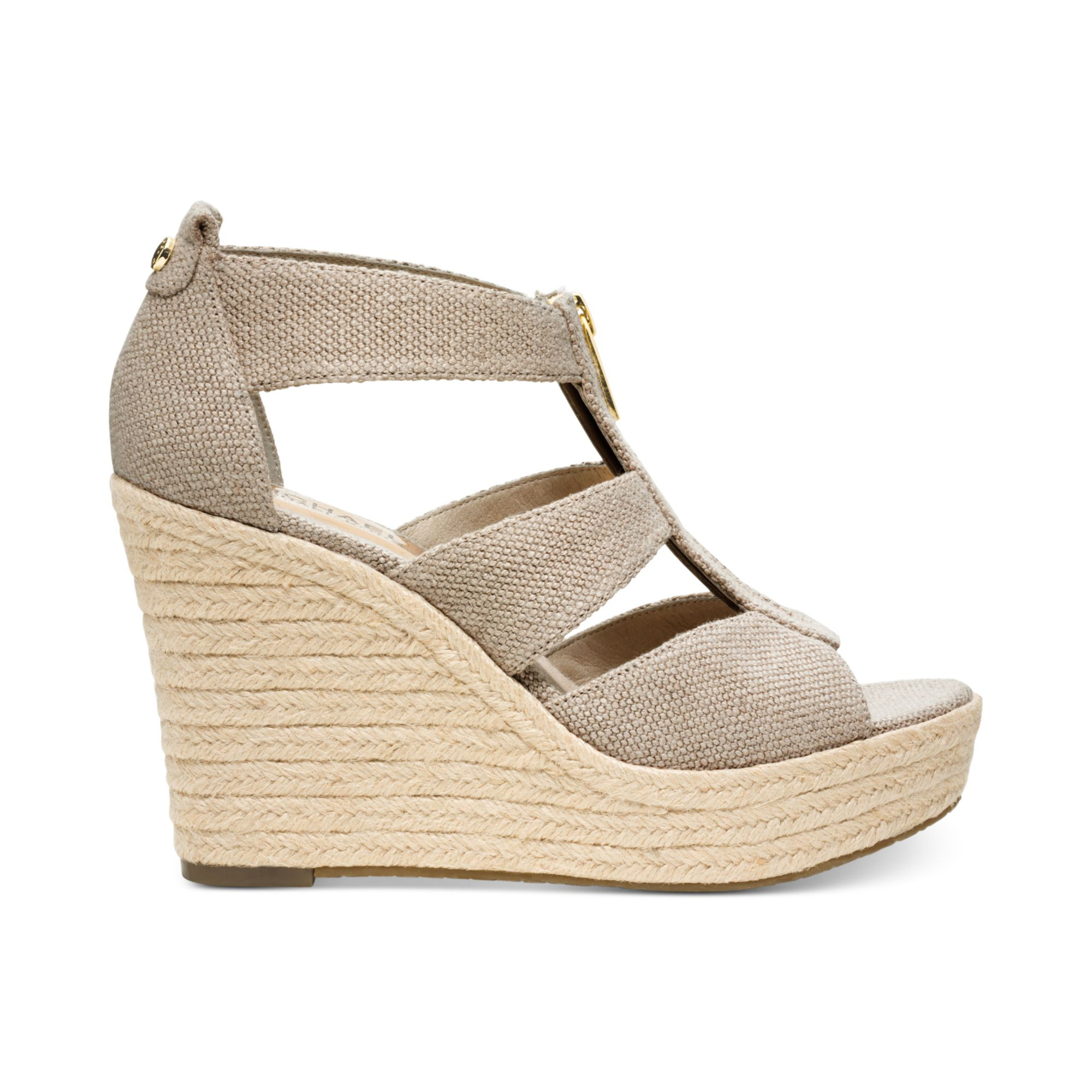 tan beige wedges