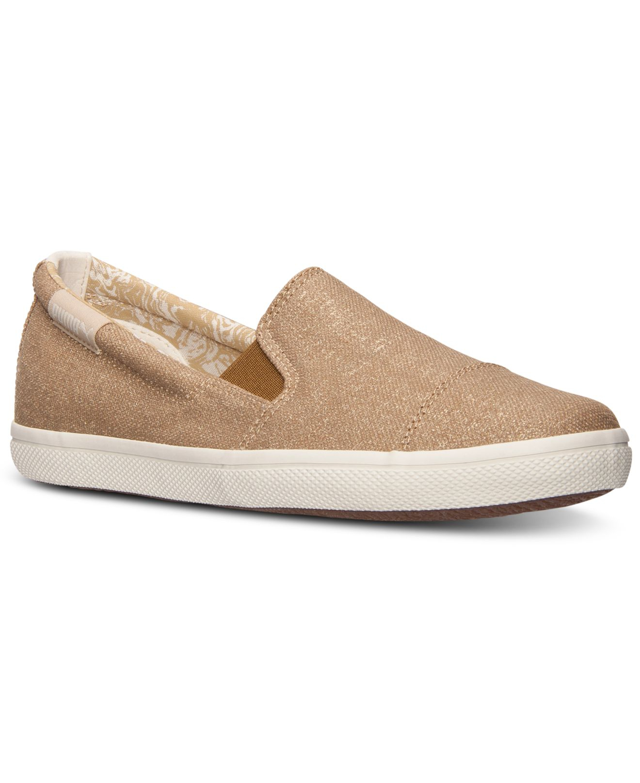 puma slip ons gold women