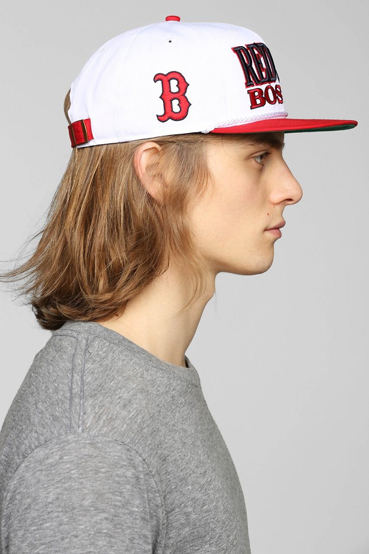 Red cheap sox strapback