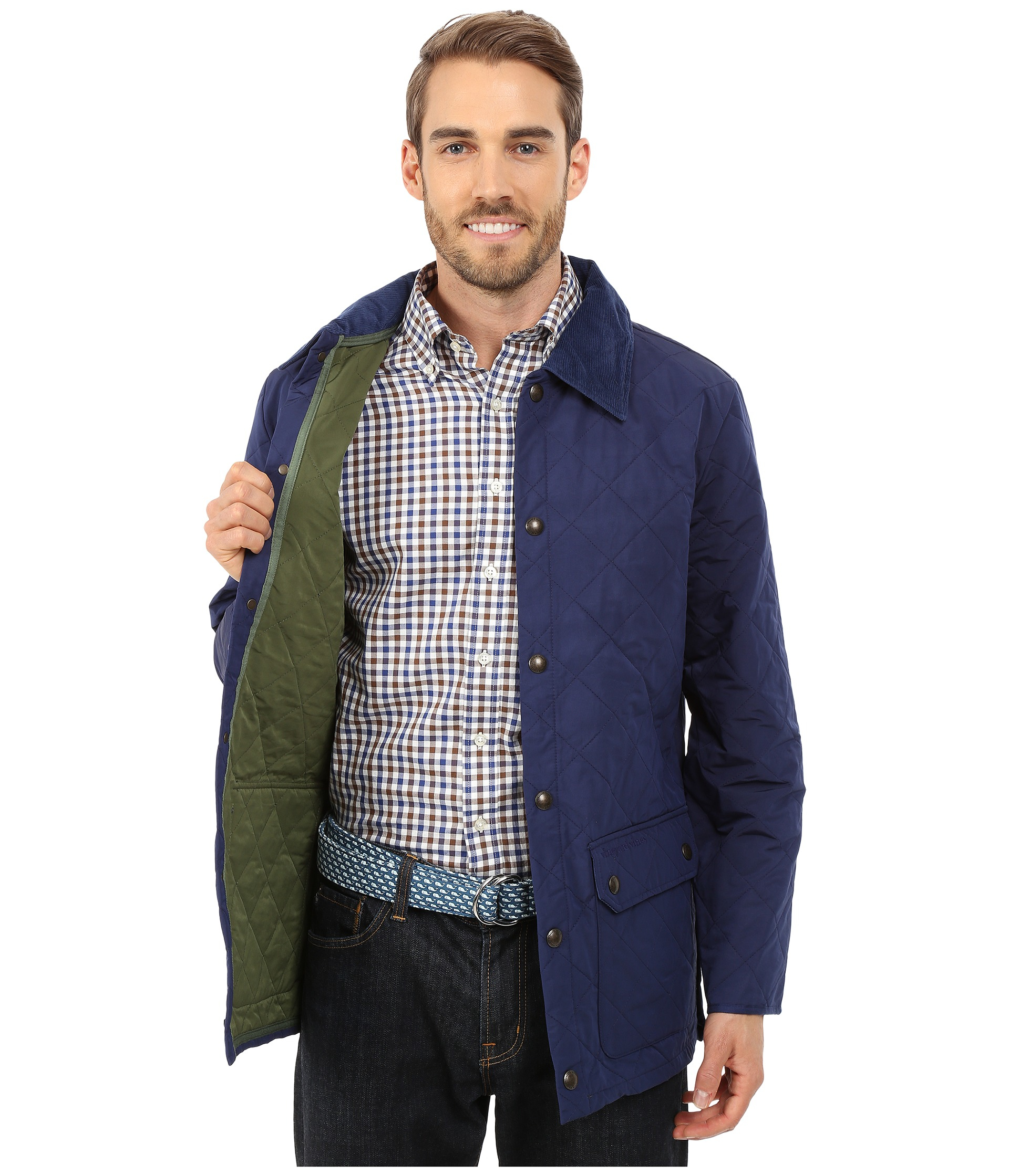 vineyard vines quilted jacket