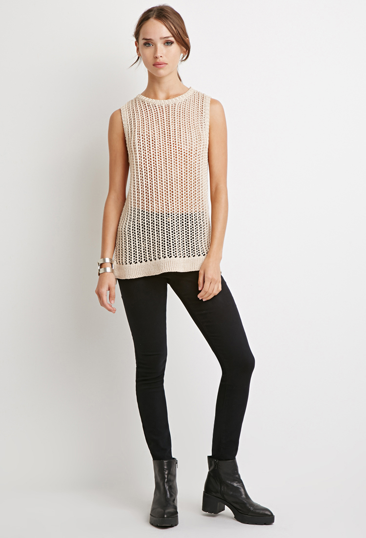 forever 21 open back sweater