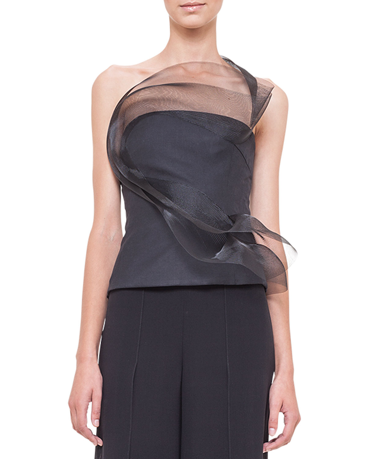formal bustier top