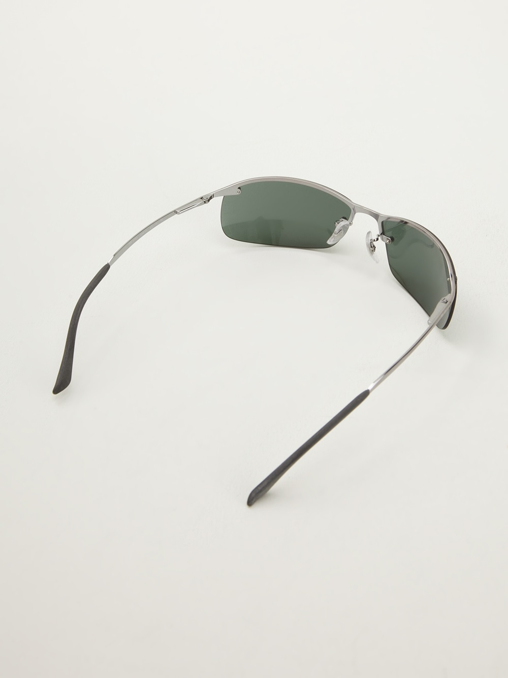 Ray-ban Oval Shape Sunglasses in Metallic for Men | Lyst