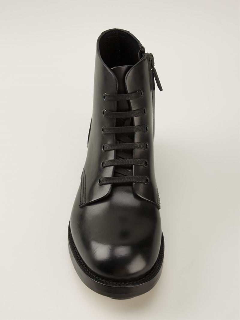 military ankle boots