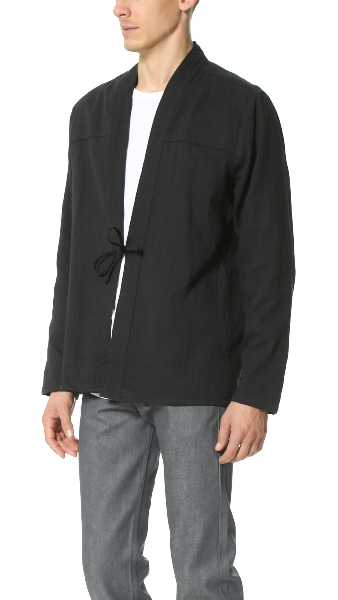 naked and famous kimono shirt