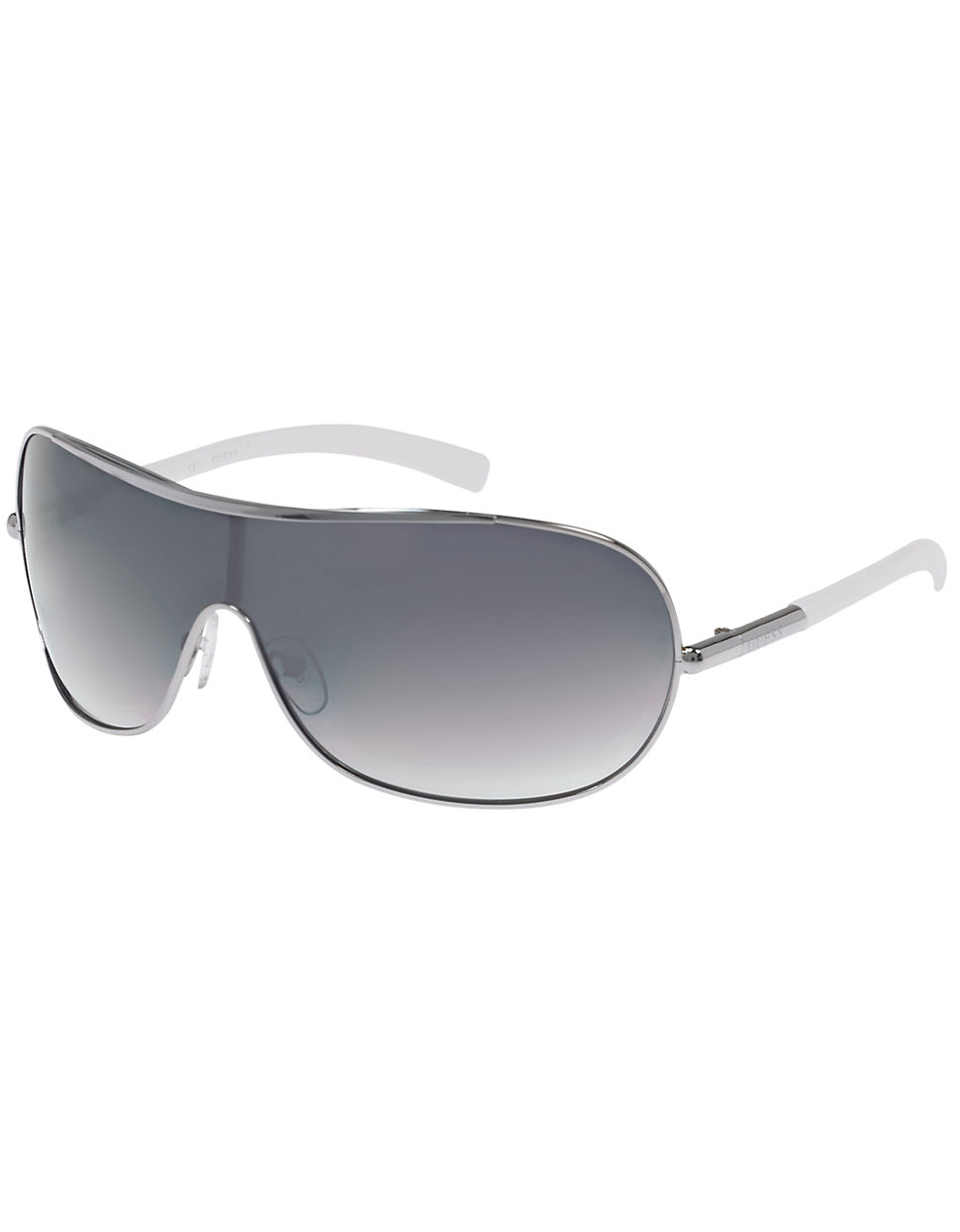 Guess Shield Sunglasses in Gold (Metallic) for Men Lyst