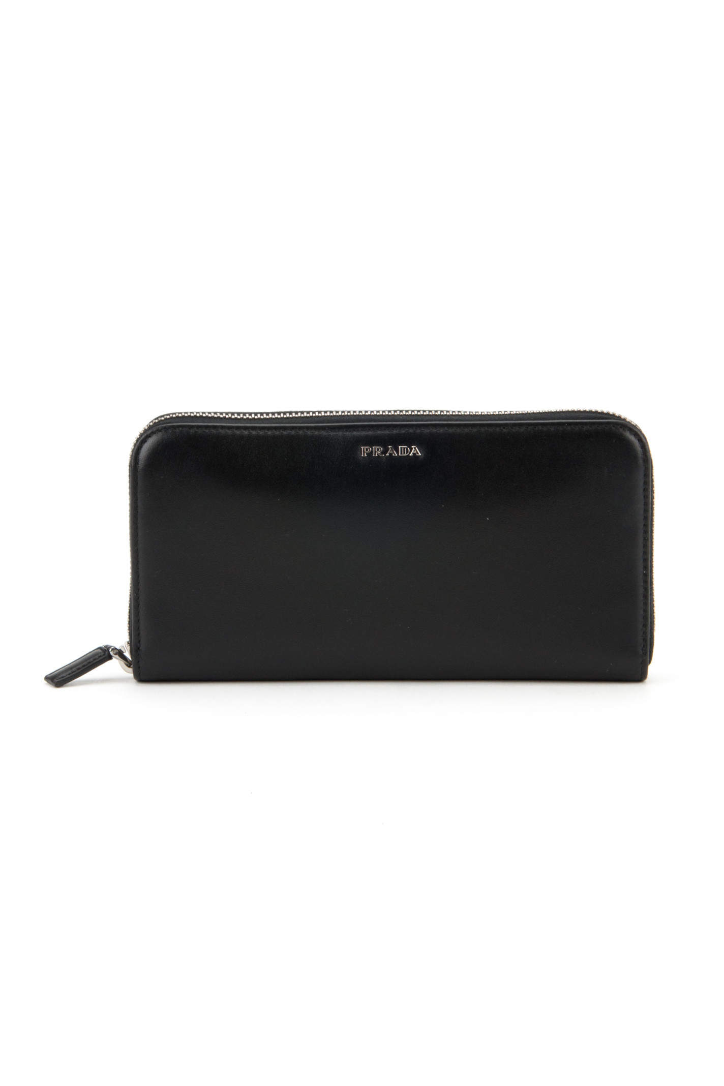 Prada Soft Calf Wallet in Black for Men (NERO+FUOCO) | Lyst  