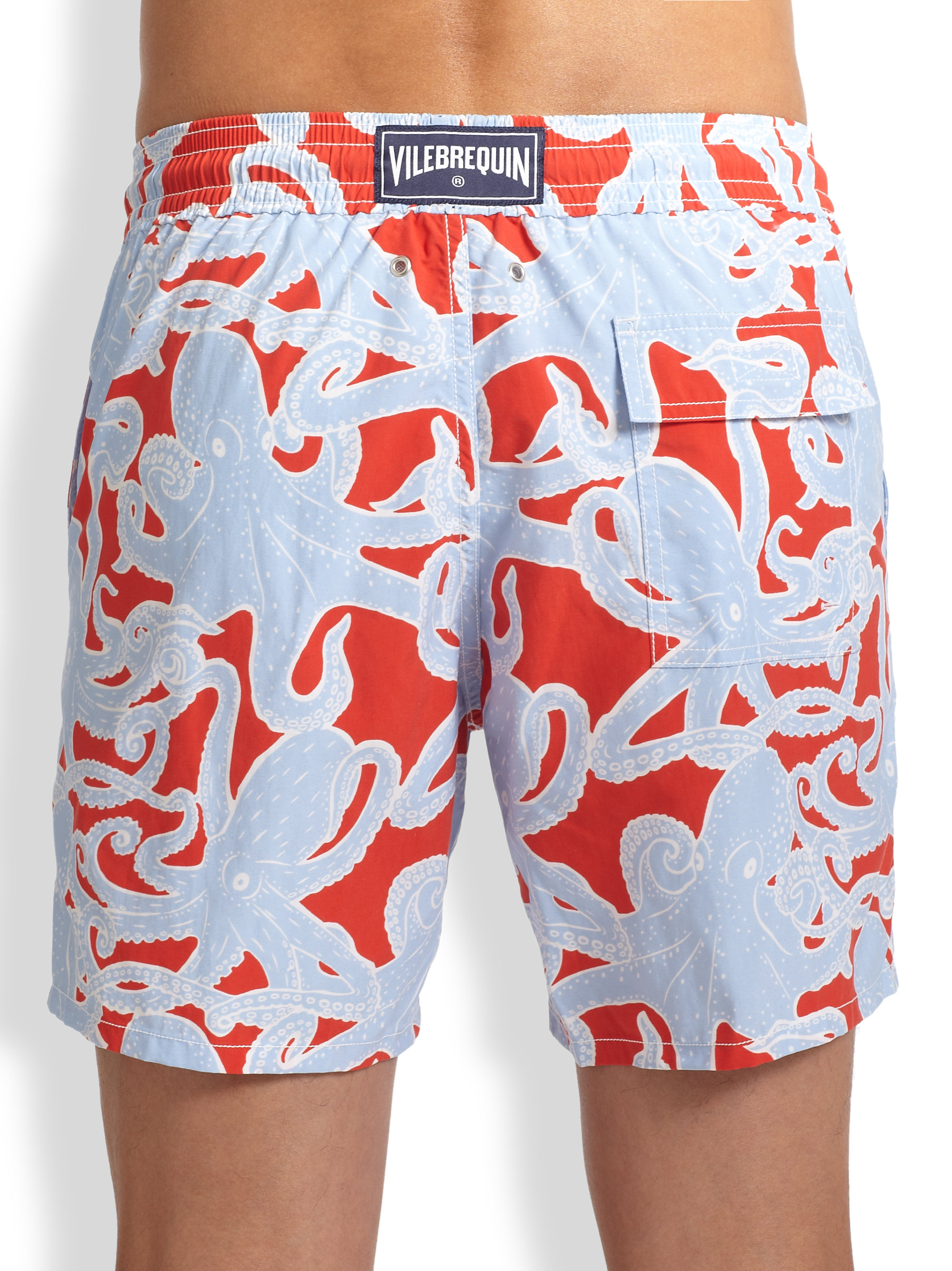 Vilebrequin Moorea Octopus Swim Trunks for Men Lyst
