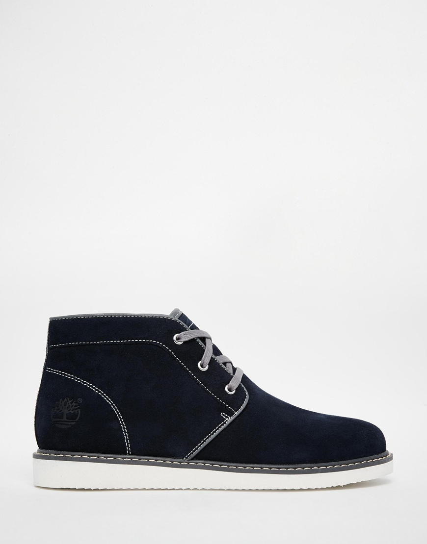 timberland chukka blue