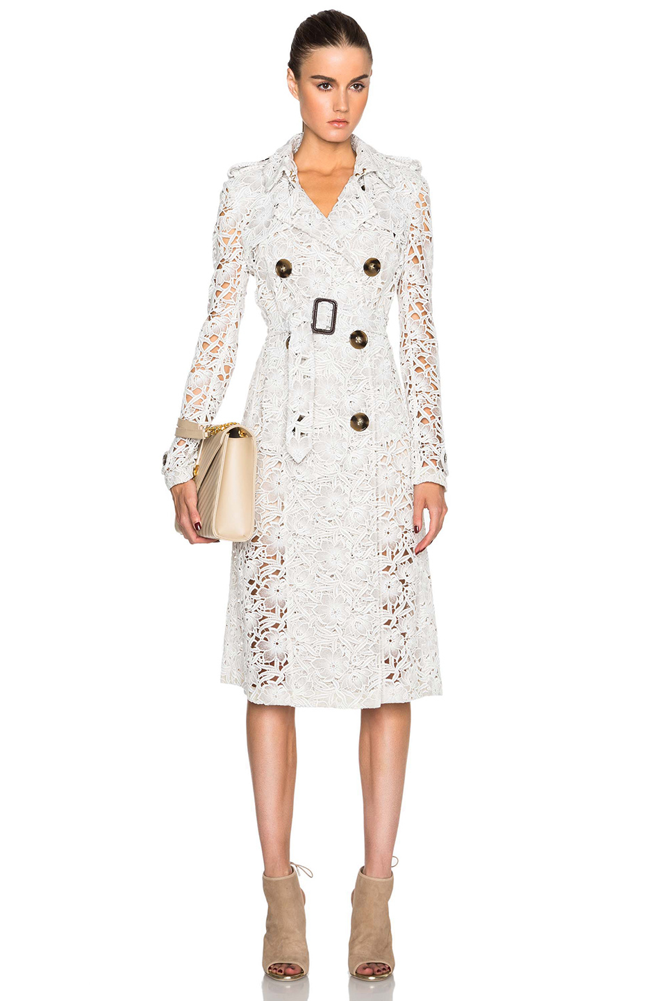 burberry lace trench