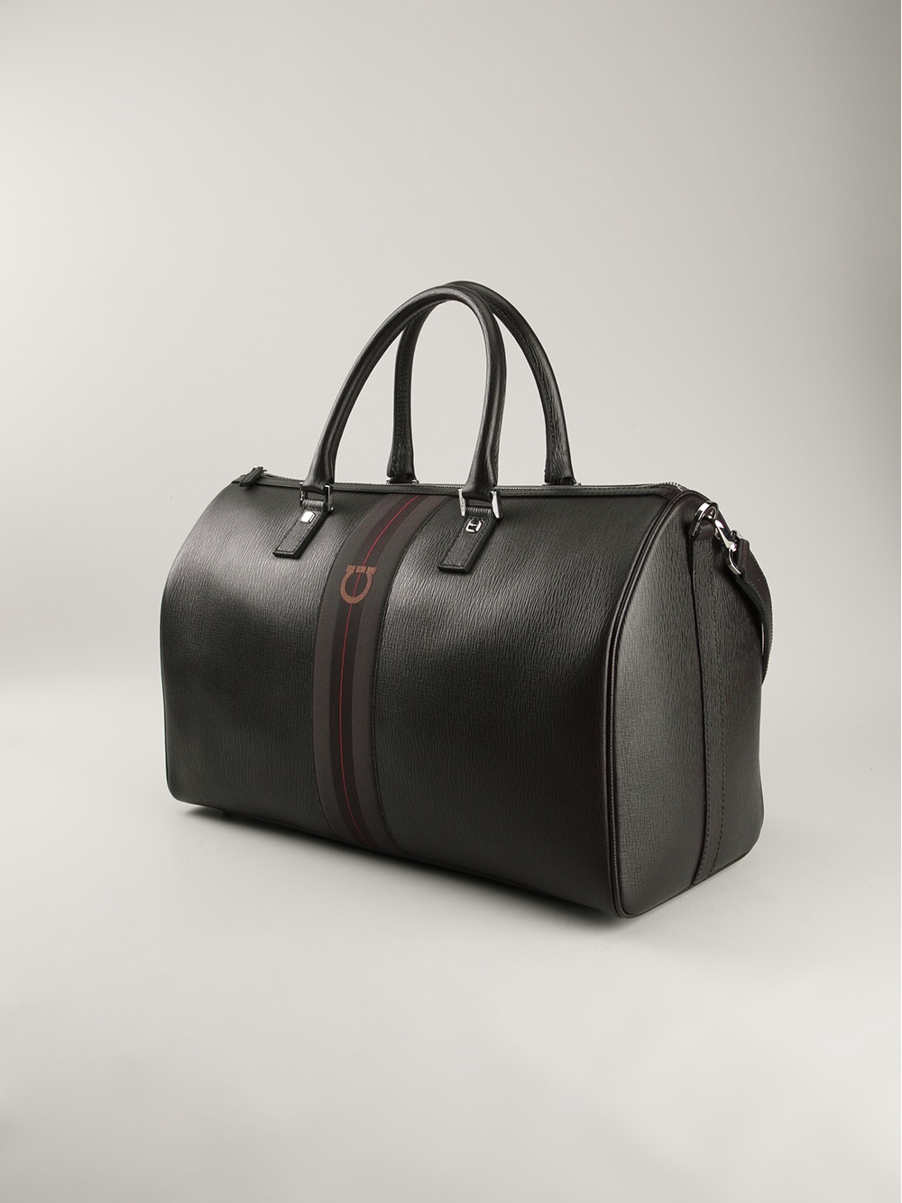 Ferragamo Duffle Bag in Black for Men - Lyst