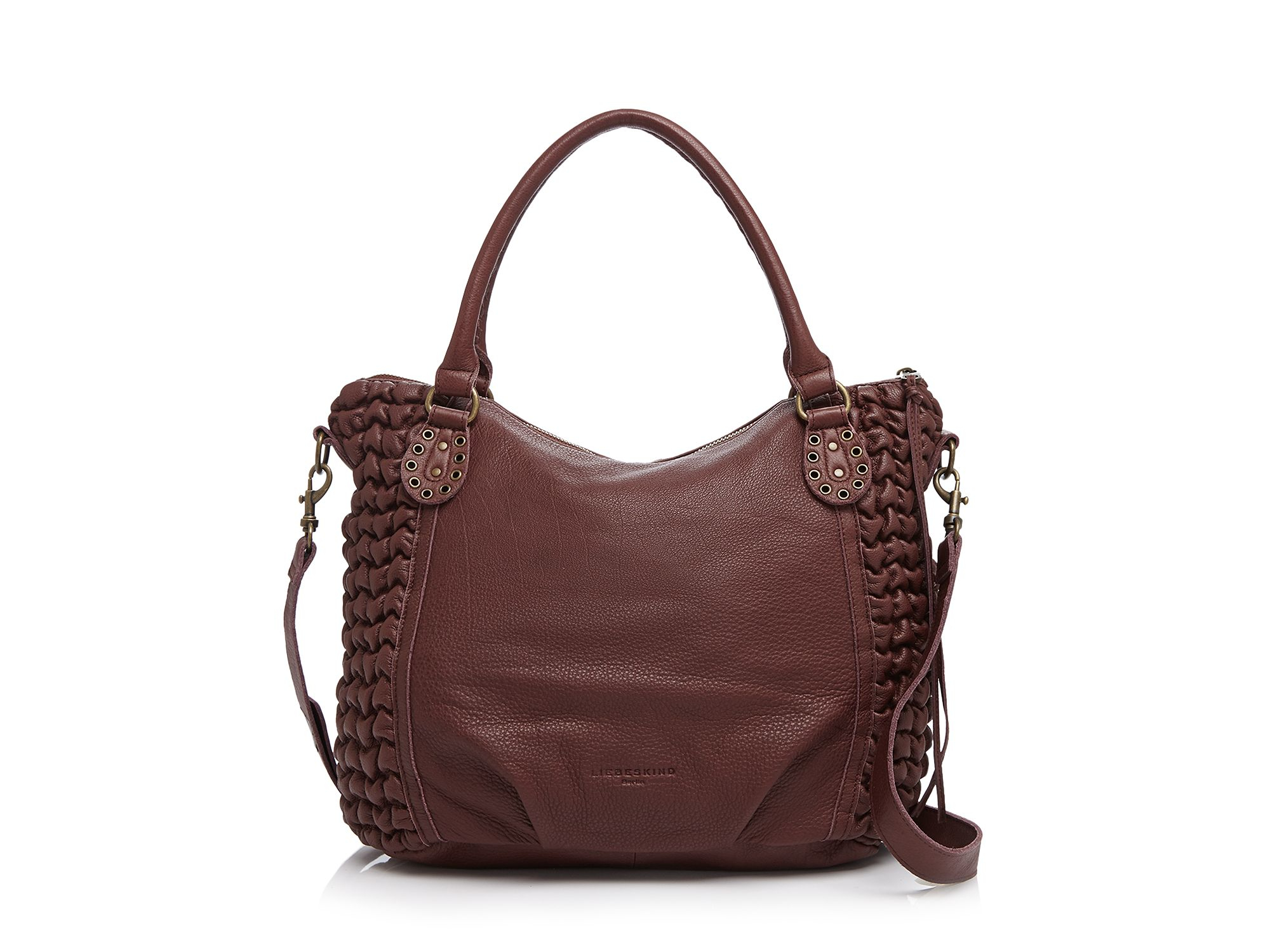 liebeskind quilt satchel