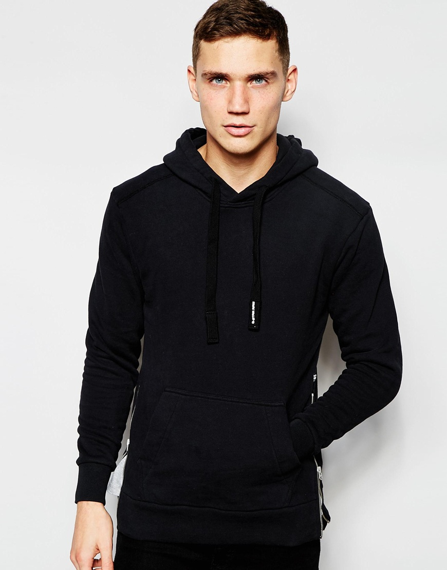 G-Star RAW Beraw Exclusive To Asos Hooded Sweatshirt Tore Longline Back ...