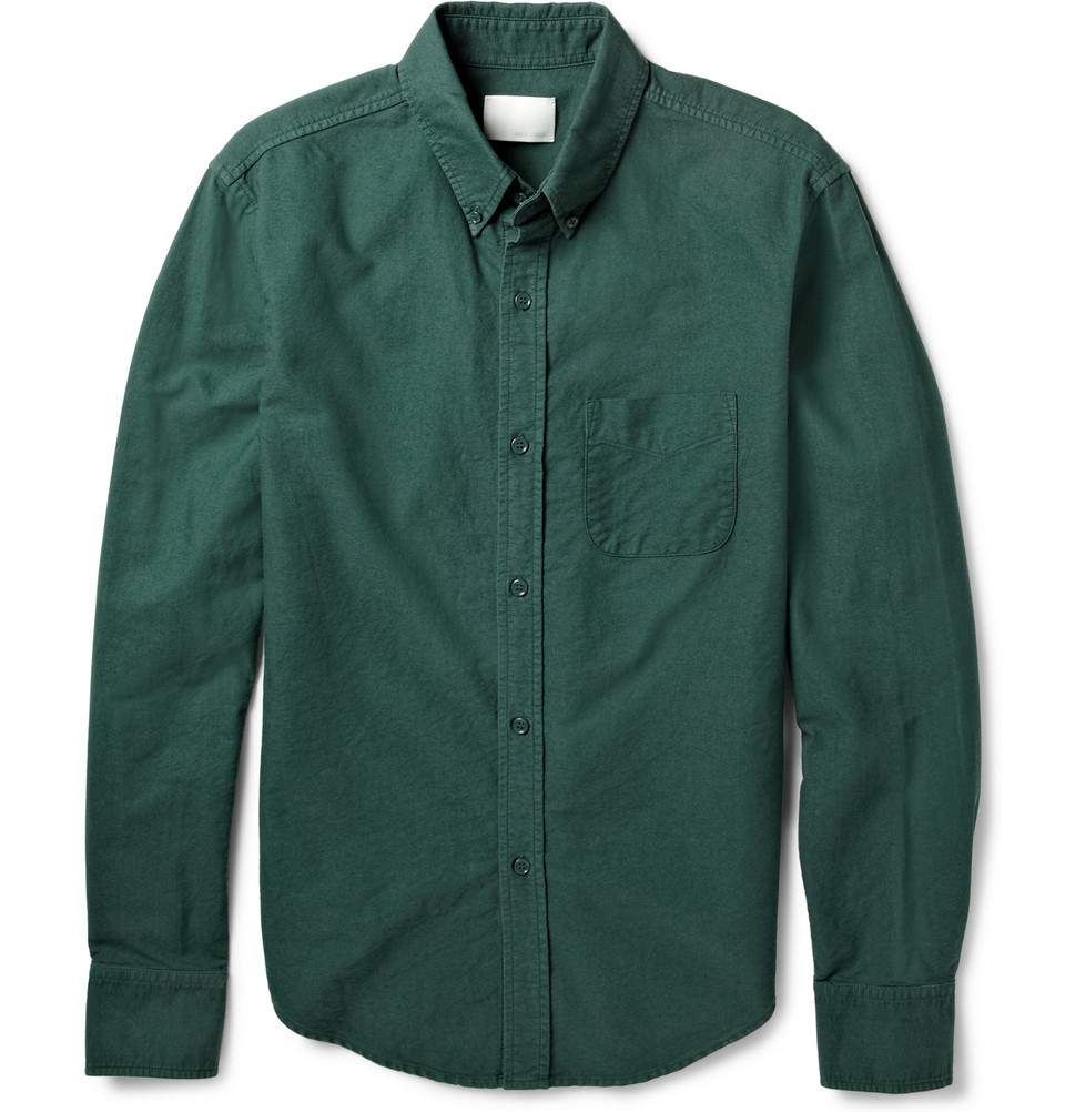 Green oxford shirt The Green Oxford Shirt is a must-see from our latest Men’s collection and is available to buy online at GANT USA.